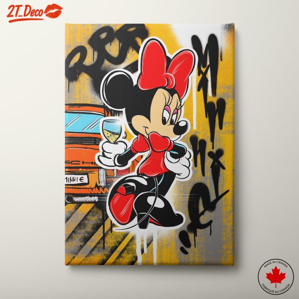 Minnie Mouse Urban Style Art