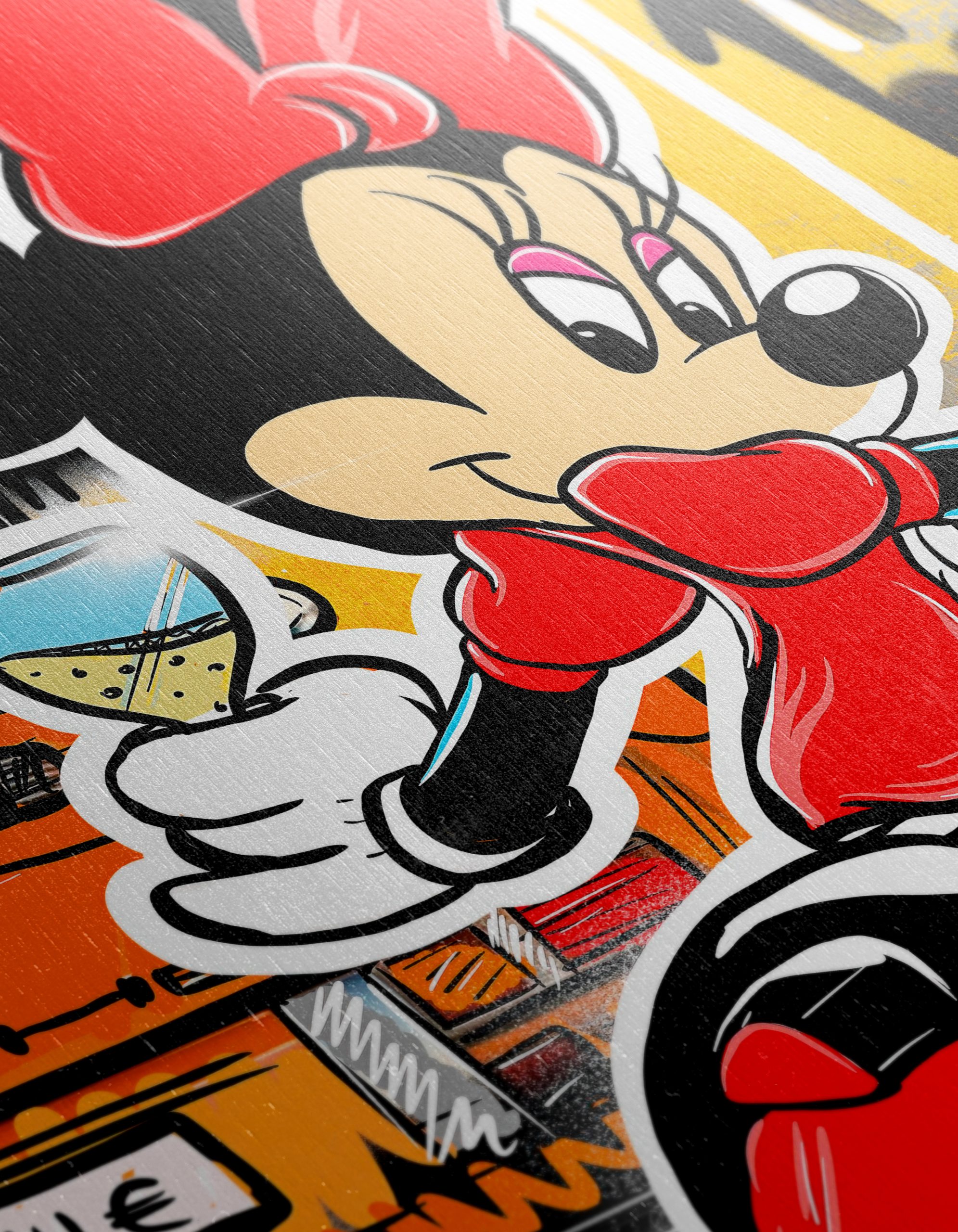 Minnie Mouse Urban Style Art - Image 12