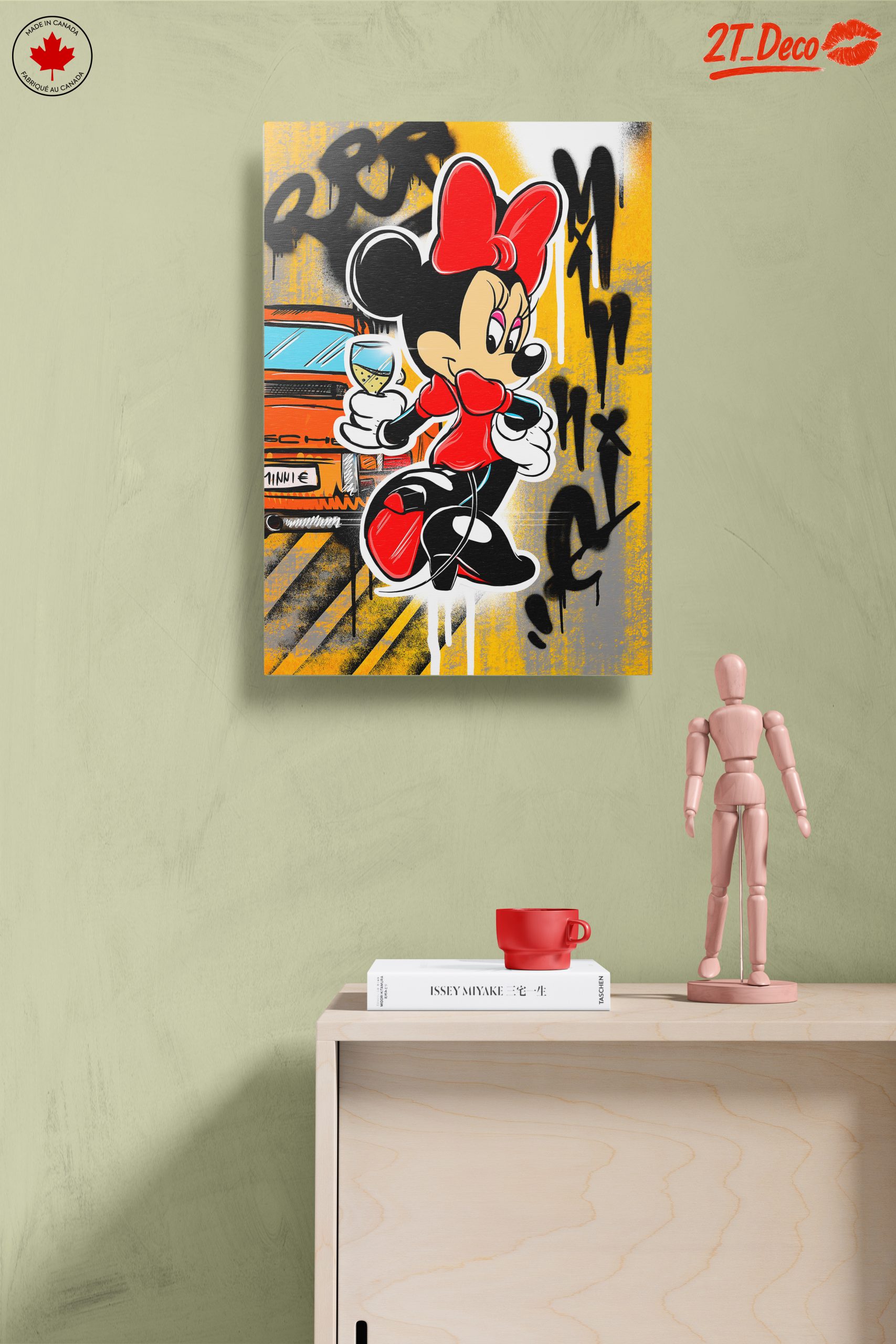 Minnie Mouse Urban Style Art - Image 14
