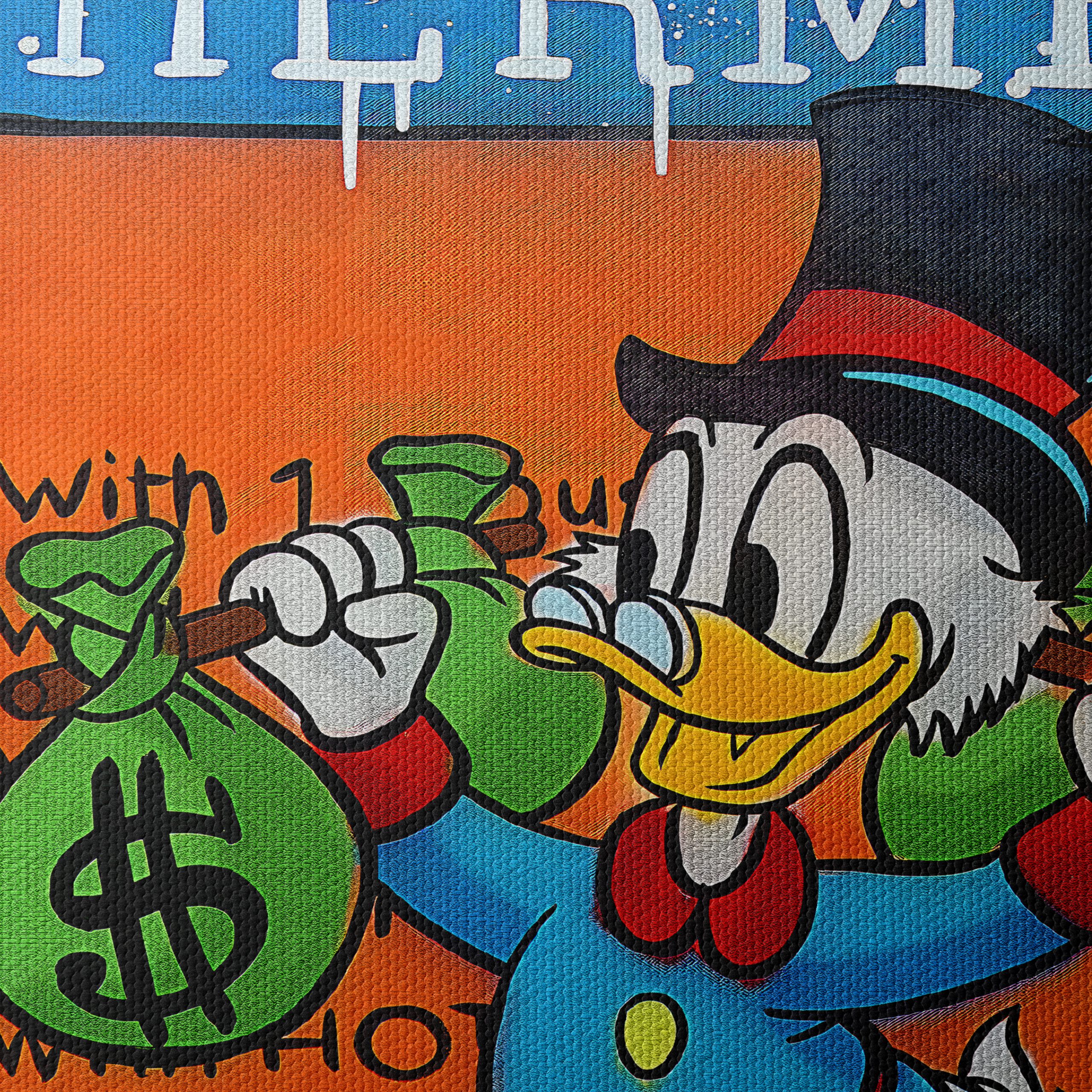 Cartoon Finance Wall Art Featuring Character - Image 4