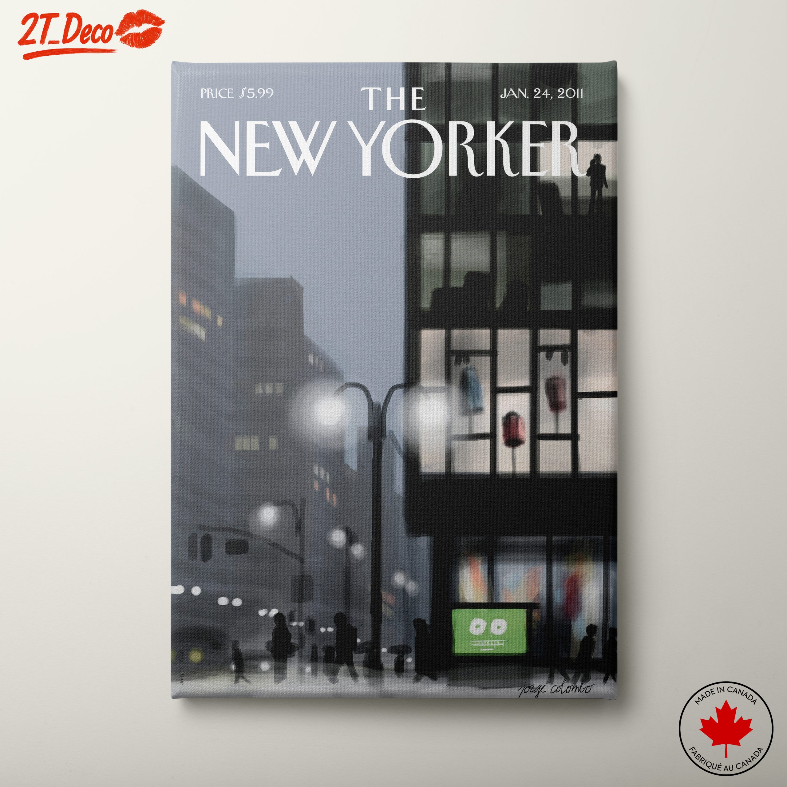 The New Yorker Cover Art January 24 2011