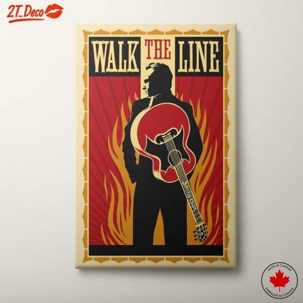 Johnny Cash Walk the Line Art