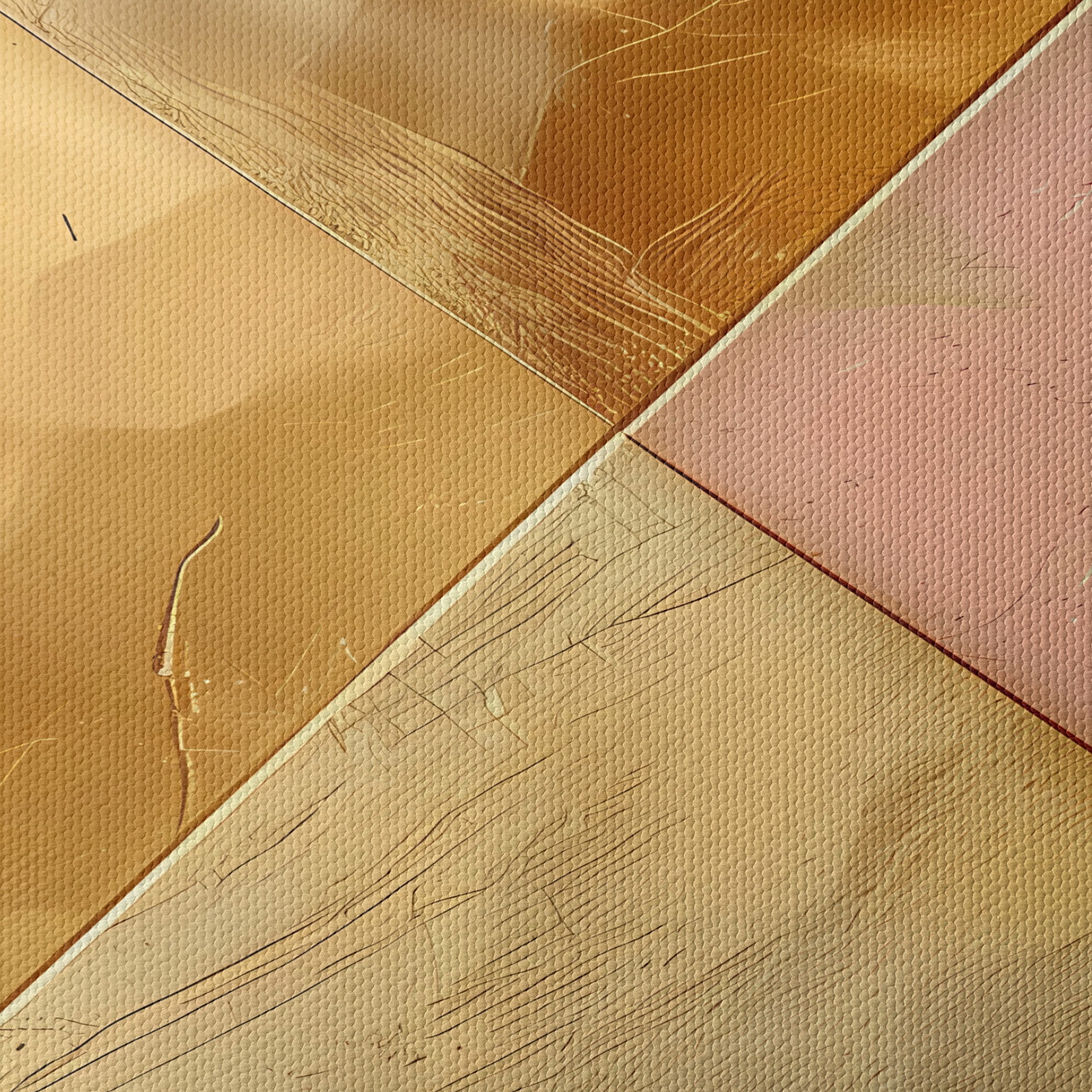 Elegant Gold and Pastel Abstract Composition - Image 4