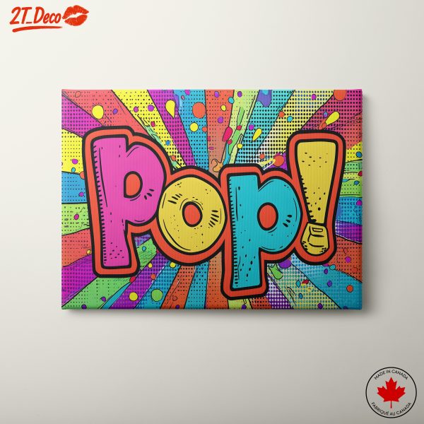 Colorful Pop Art Style Decor