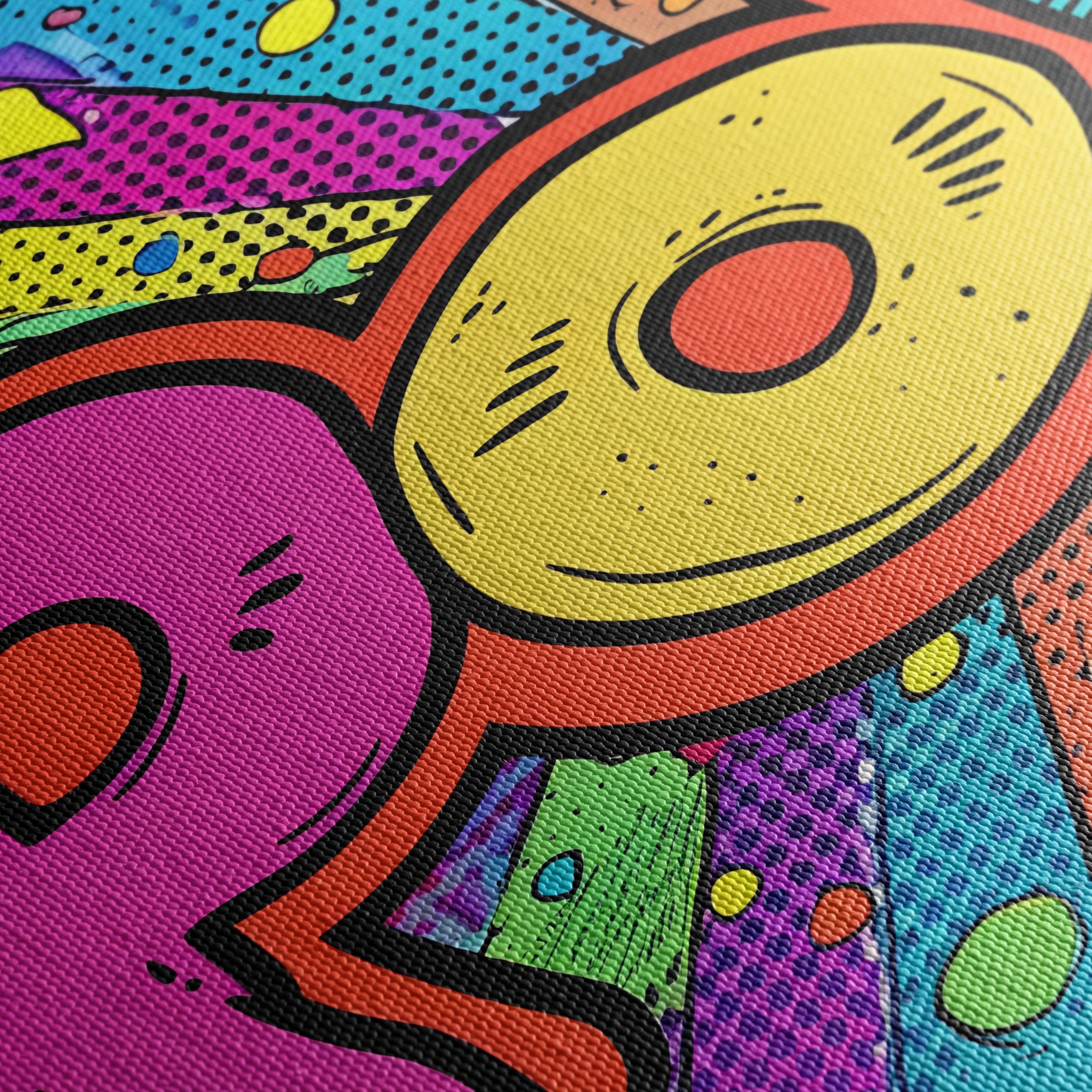 Colorful Pop Art Style Decor - Image 5