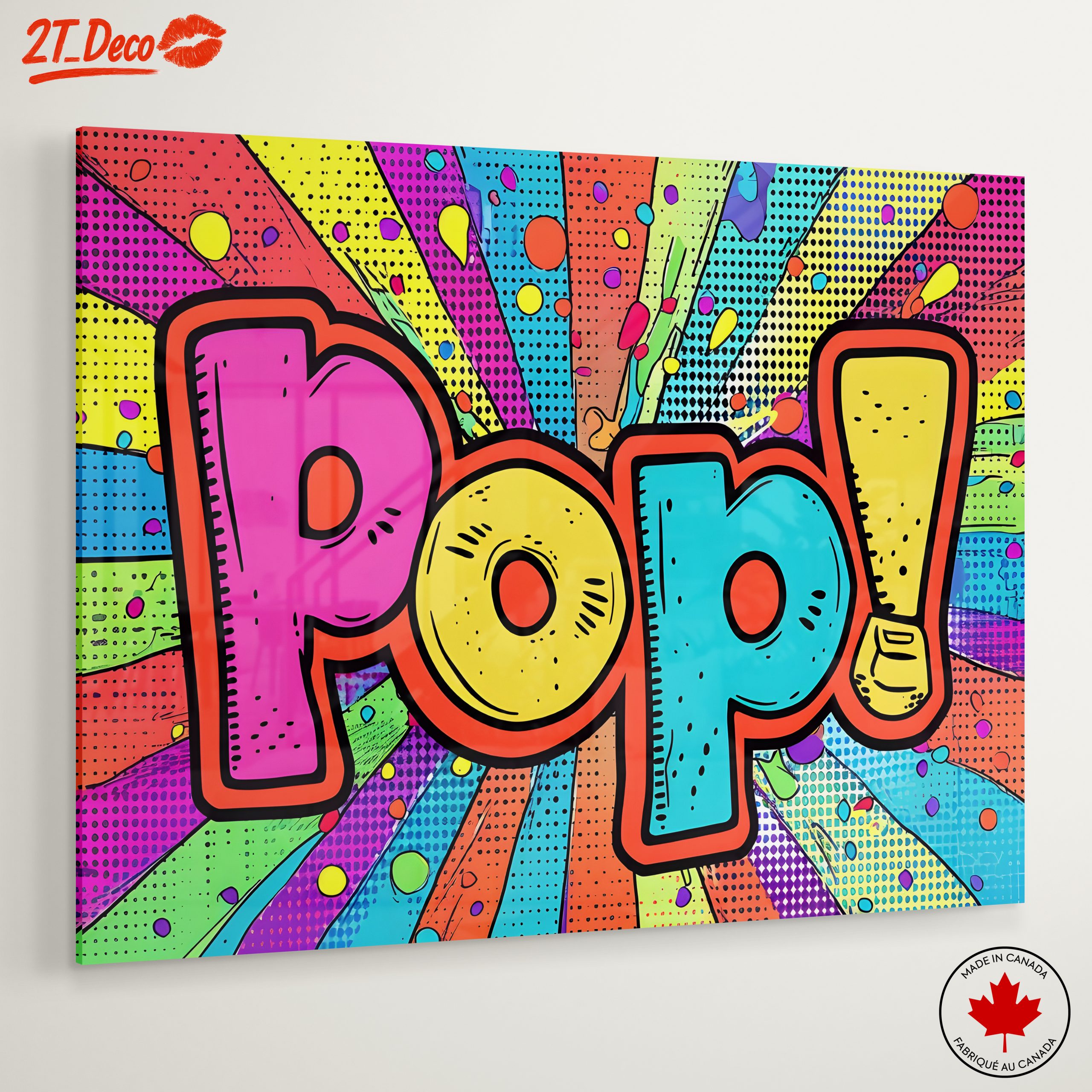 Colorful Pop Art Style Decor - Image 6