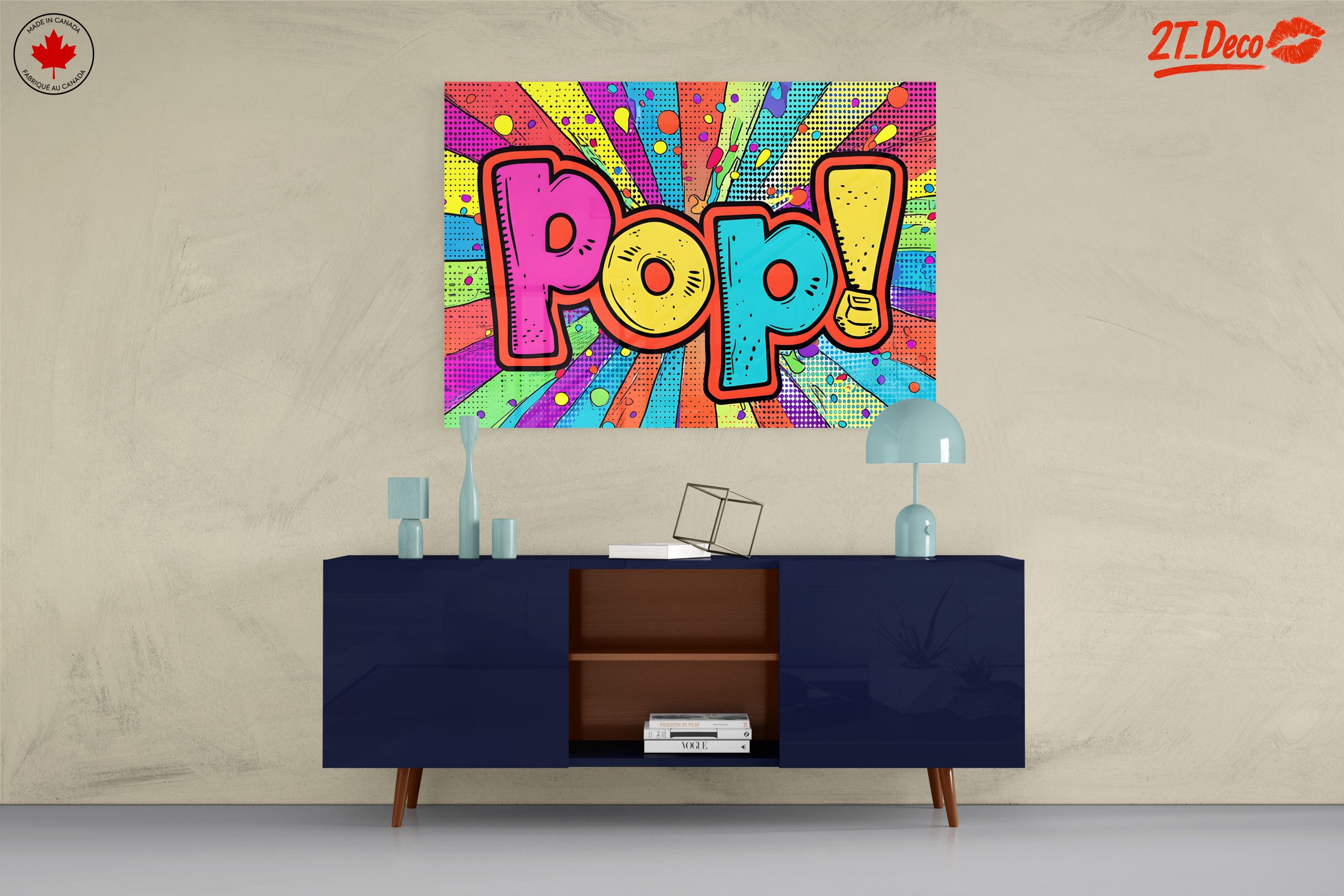 Colorful Pop Art Style Decor - Image 8