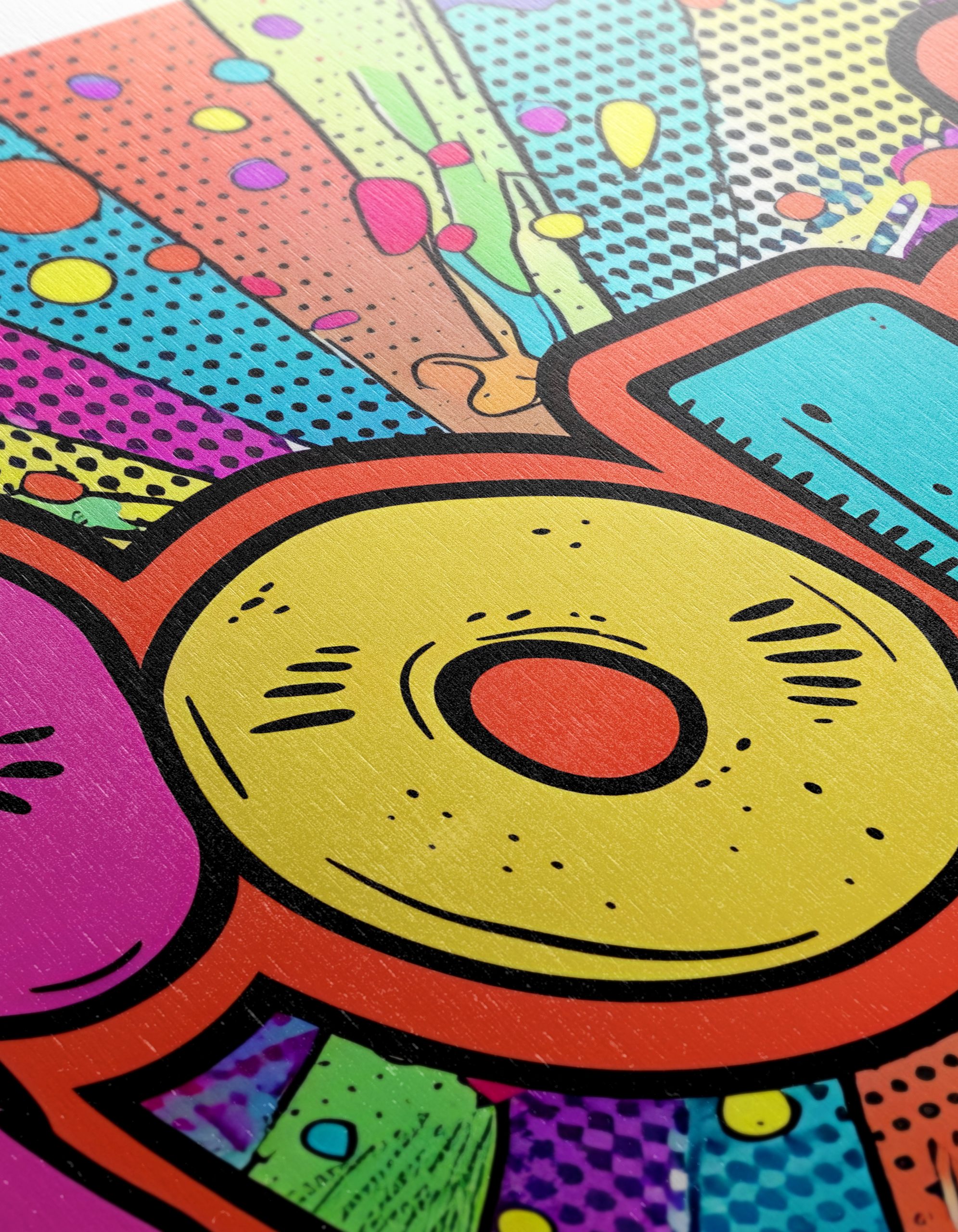 Colorful Pop Art Style Decor - Image 12