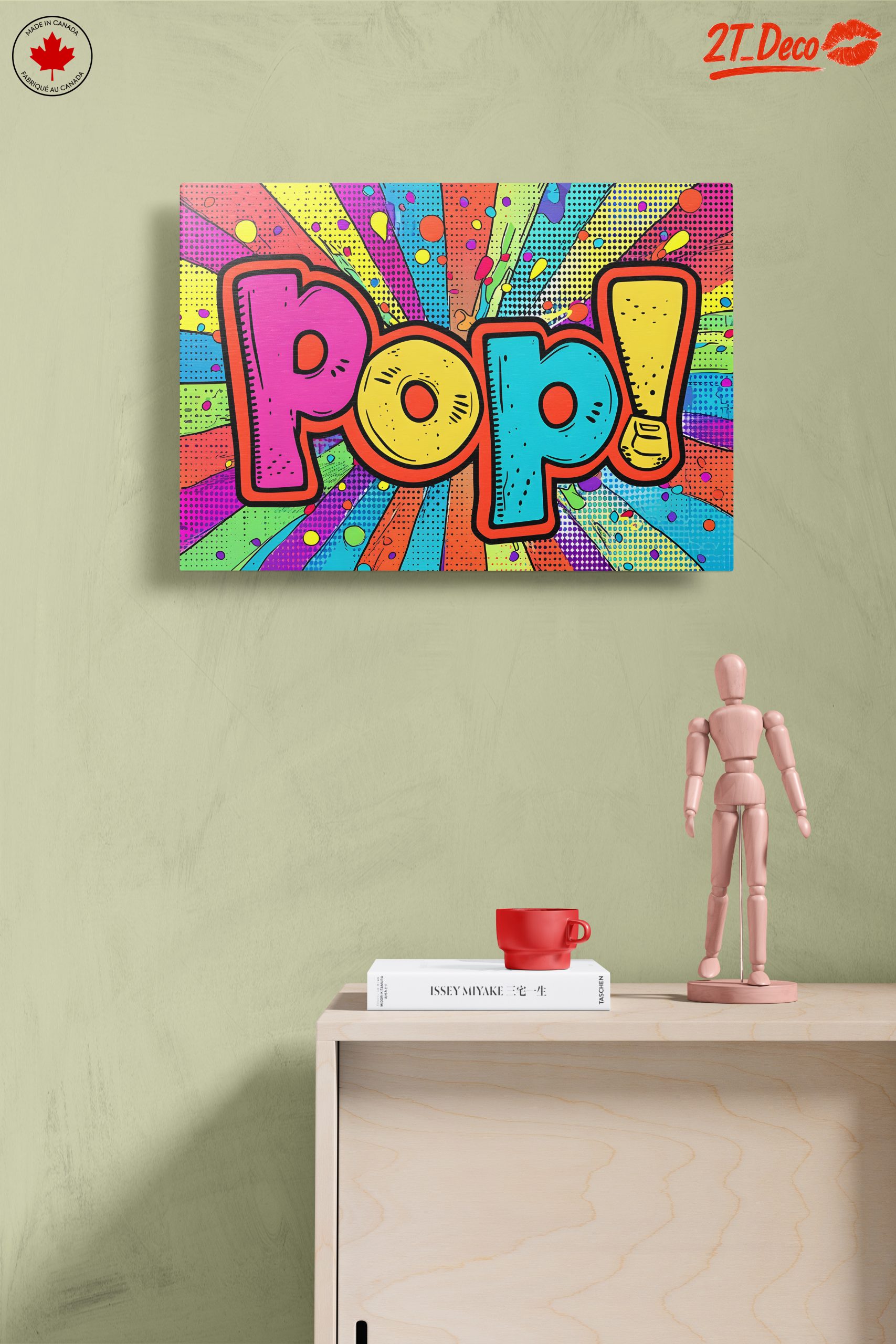 Colorful Pop Art Style Decor - Image 14