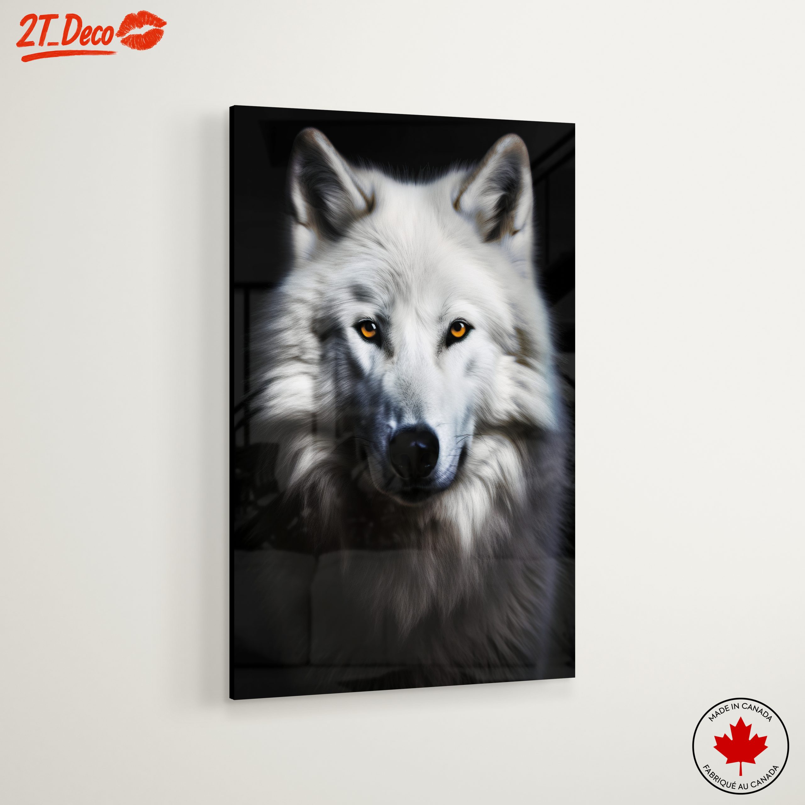 Stunning White Wolf Art - Image 6