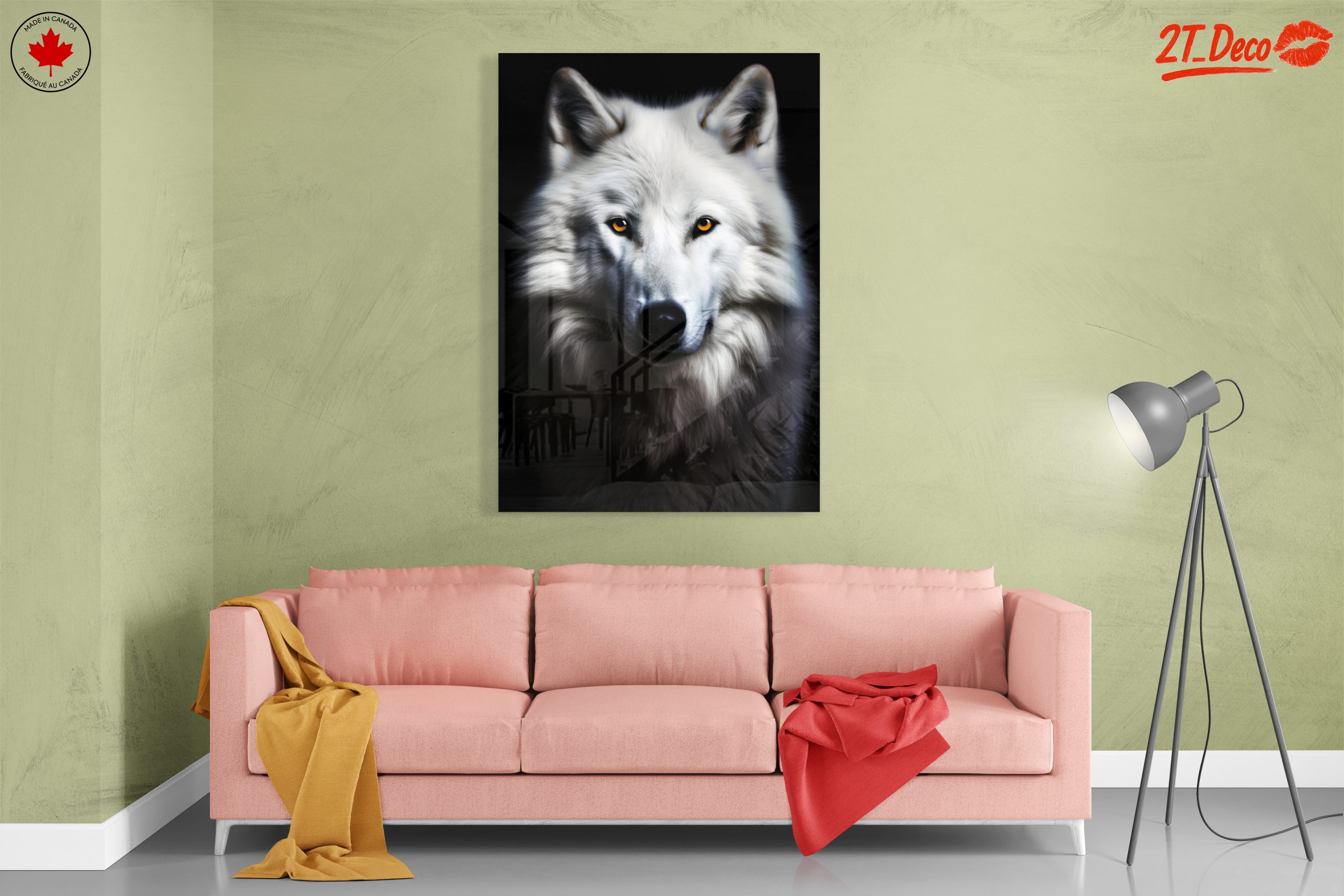 Stunning White Wolf Art - Image 7