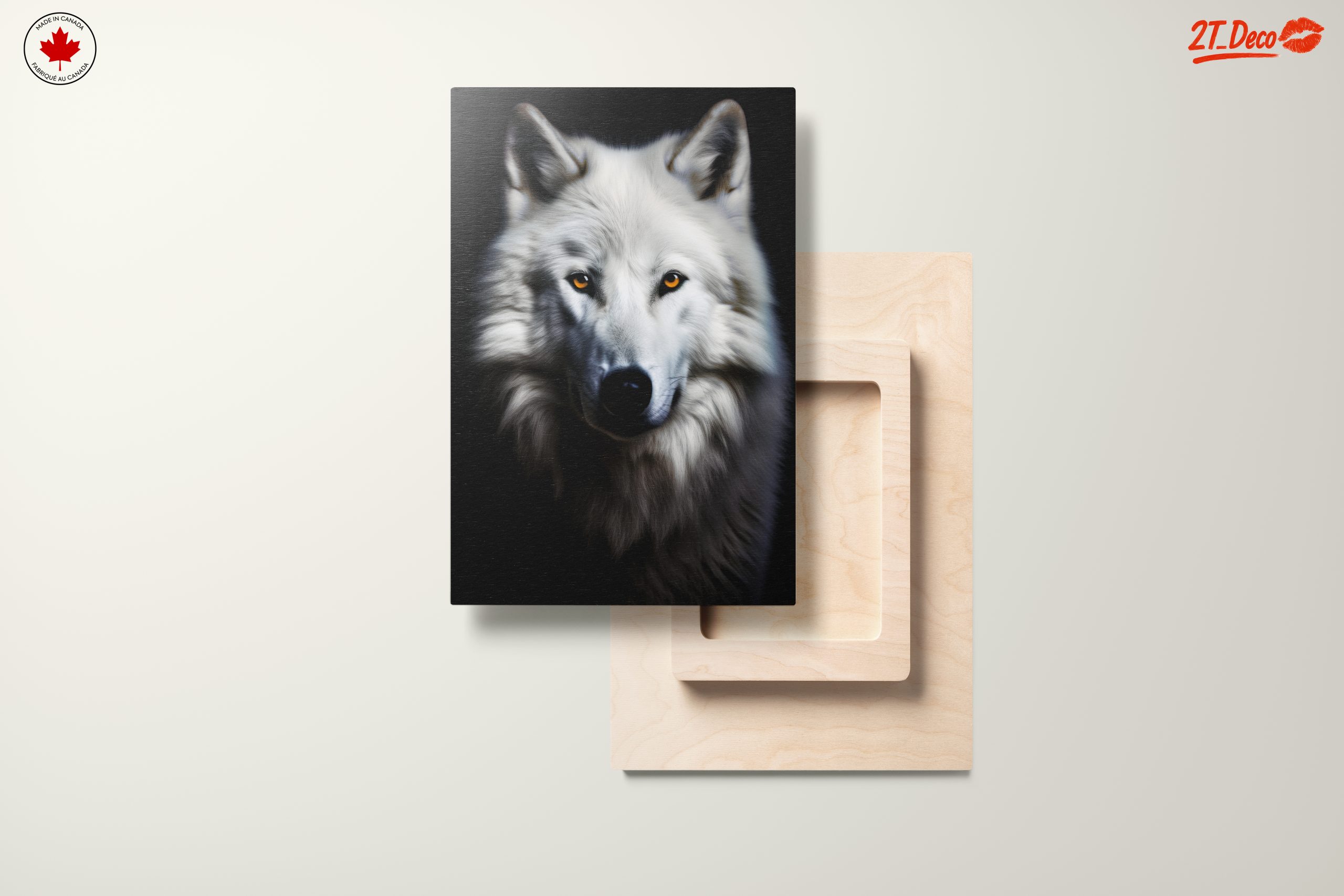 Stunning White Wolf Art - Image 11
