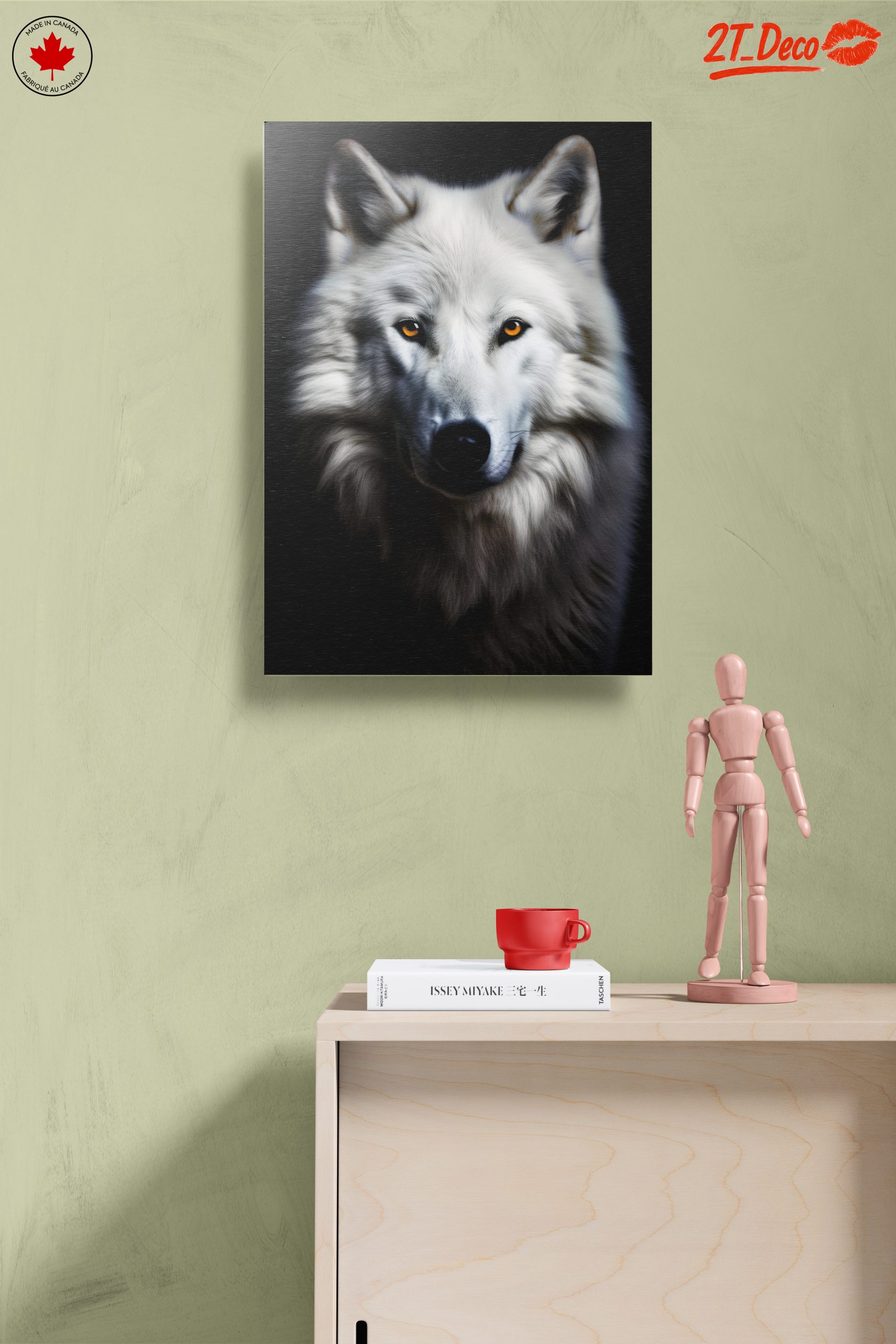 Stunning White Wolf Art - Image 14