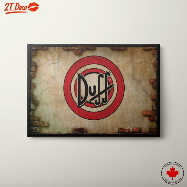 Duff Beer Logo Urban Art