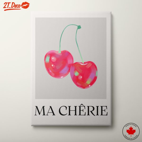 Beautiful Fruit Illustration of Cherries