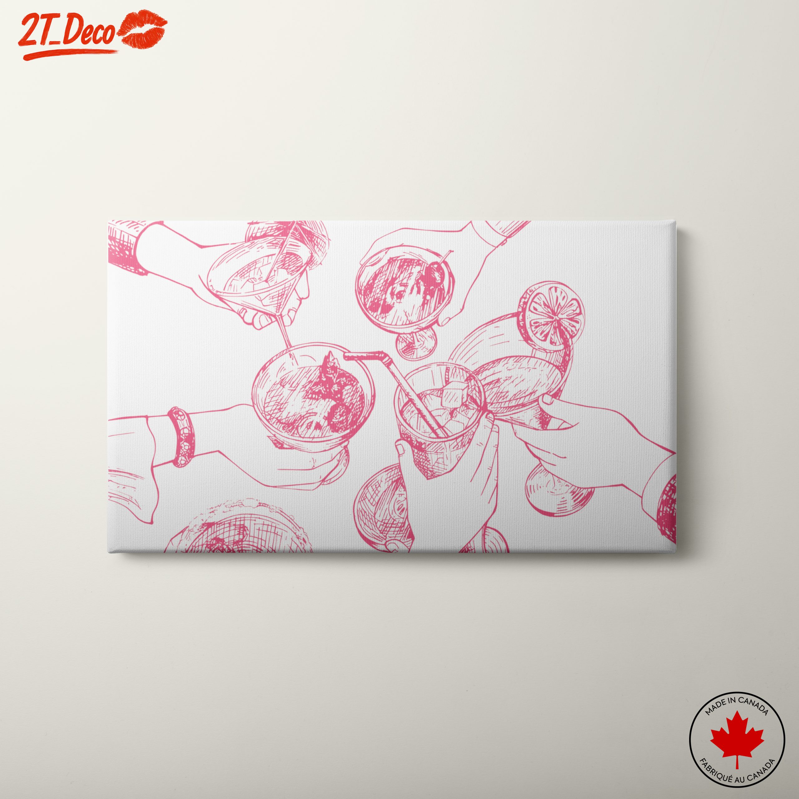 Cheers to Cocktails: Vibrant Drink Artwork