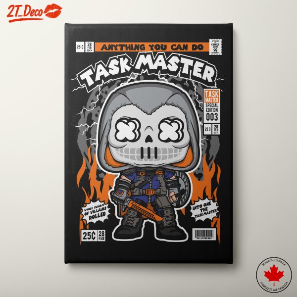 Taskmaster Comic Character Art