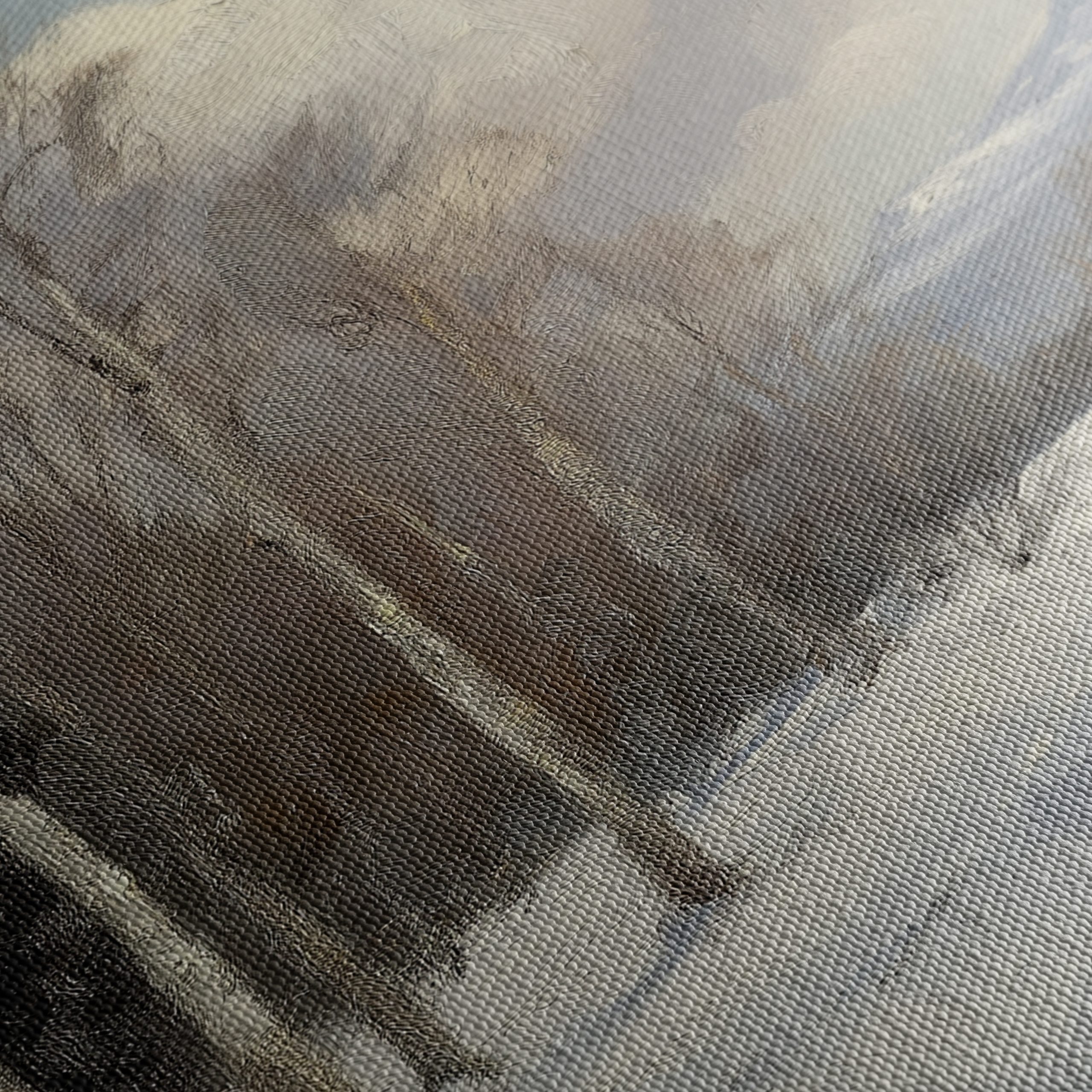 Winter Landscape with Birch Trees - Image 5