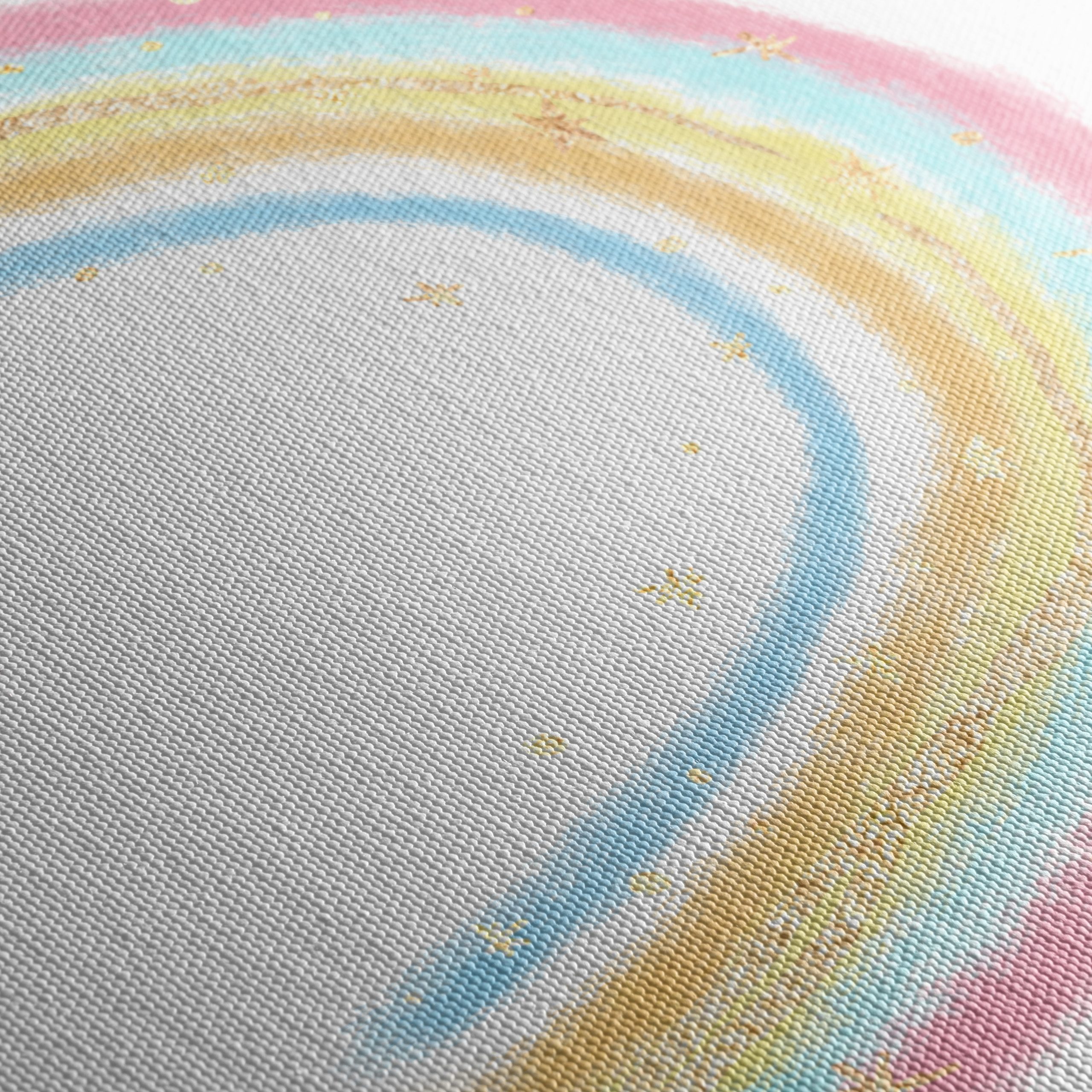 Pastel Rainbow with Stars Illustration - Image 5