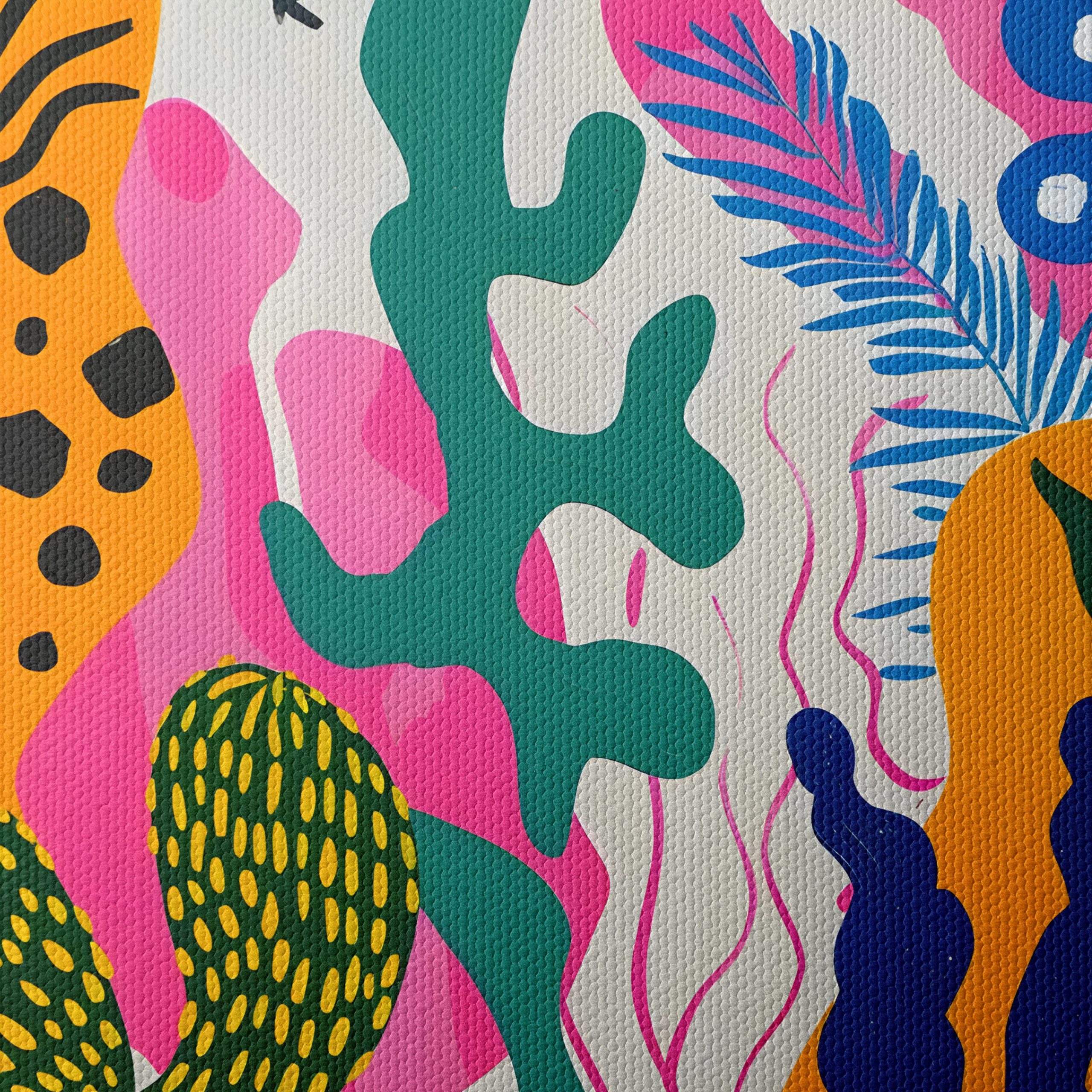 Vibrant Abstract Floral Artwork - Image 4