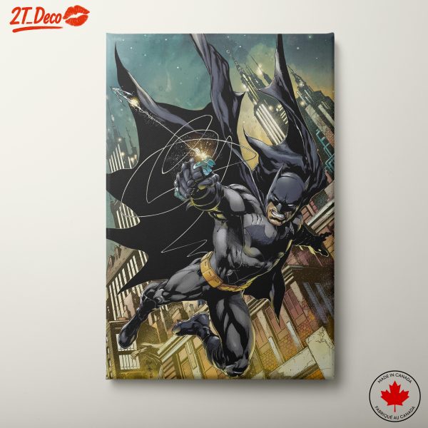 Dynamic Batman Action Scene