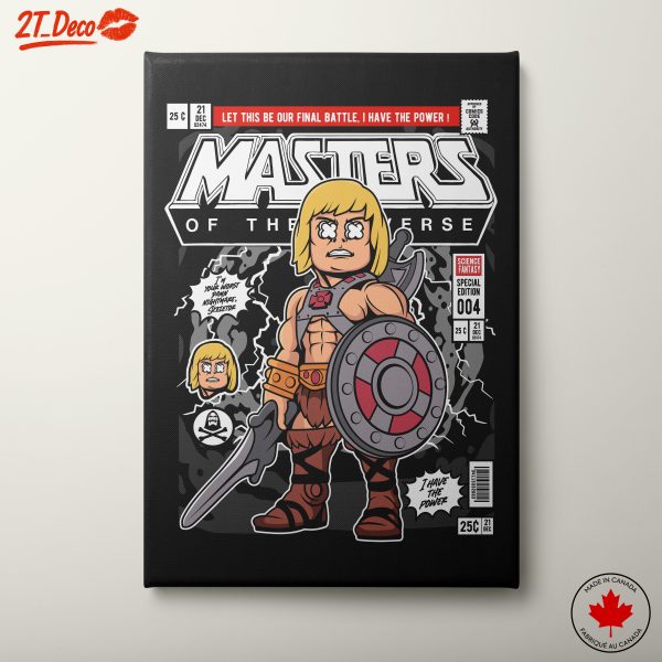 Masters of the Universe Anime Art