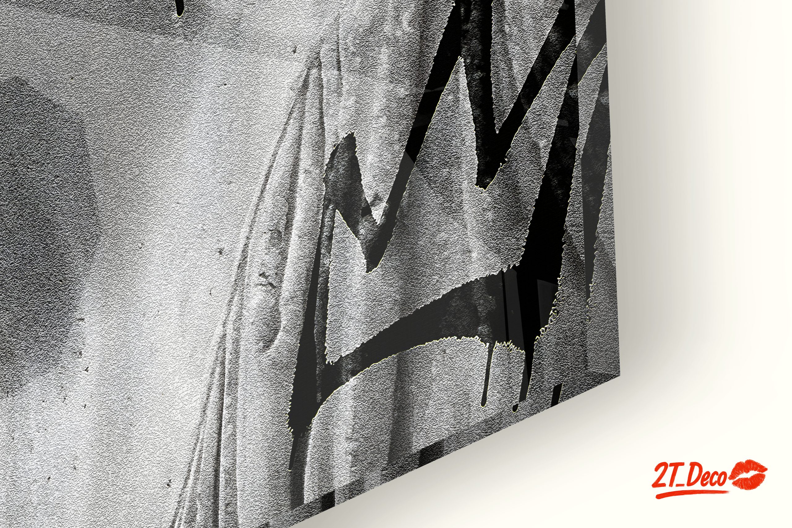 Graffiti Overlay on Classical Statue Portrait - Image 9
