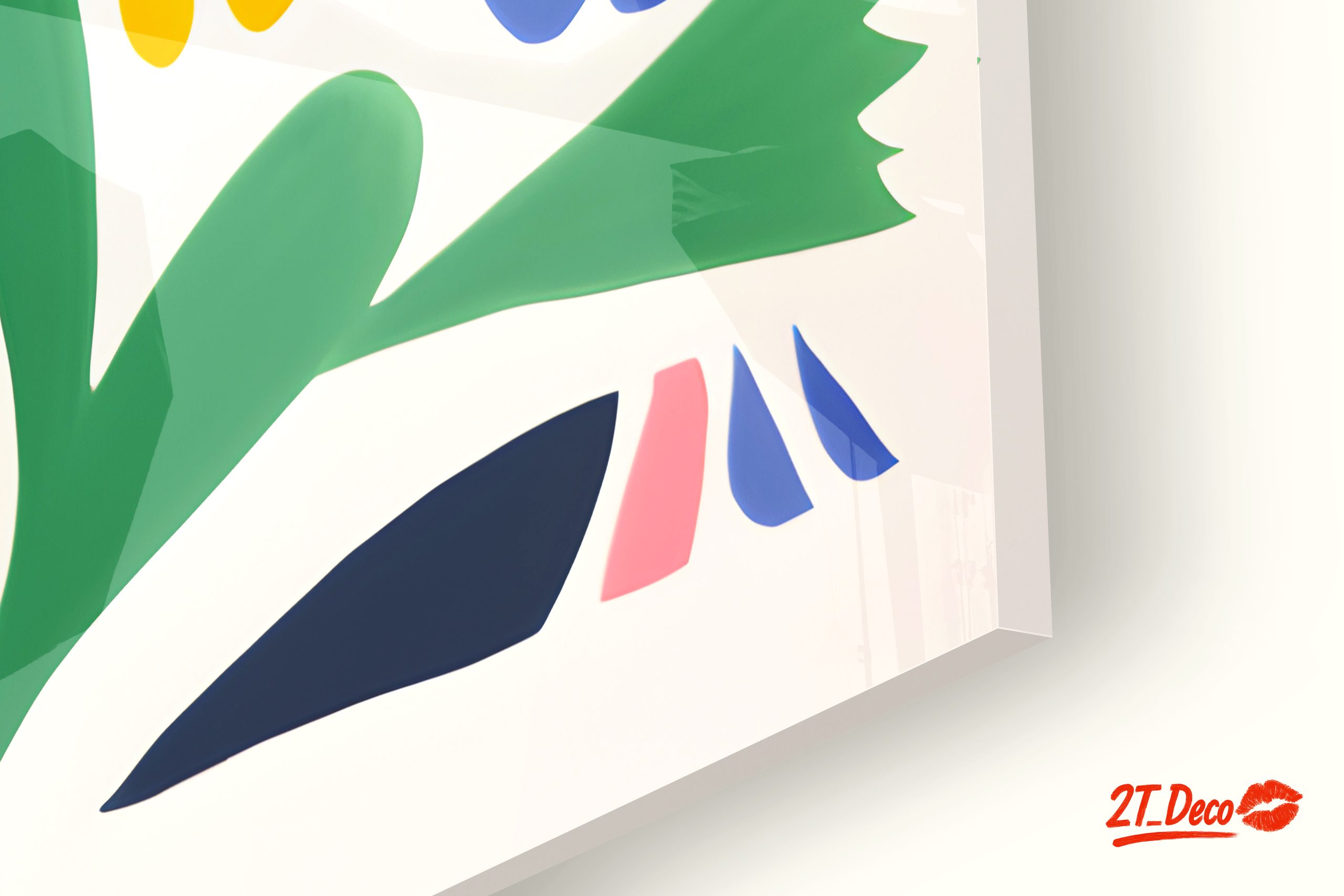 Colorful Playful Bird and Floral Art - Image 9