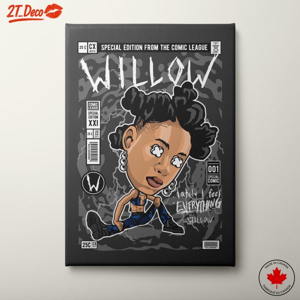 Stylized Animated Character Wall Art