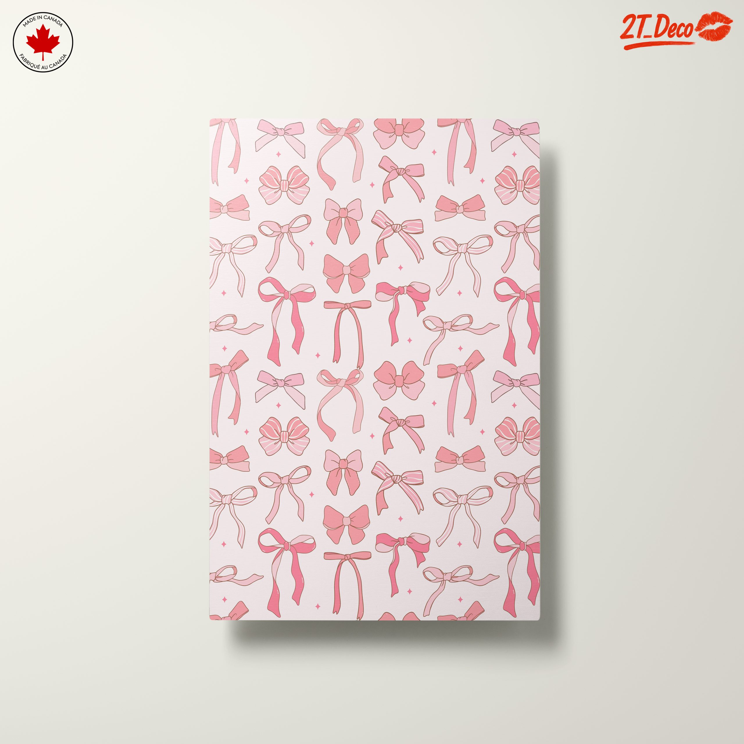 Cute Bow Pattern Wall Art - Image 10