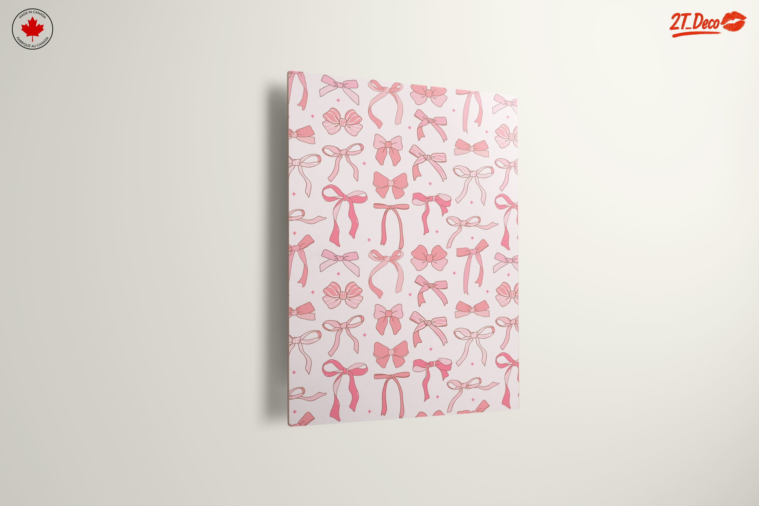 Cute Bow Pattern Wall Art - Image 13