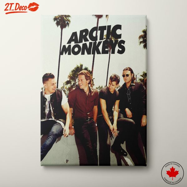 Arctic Monkeys Band Photo in Urban Setting