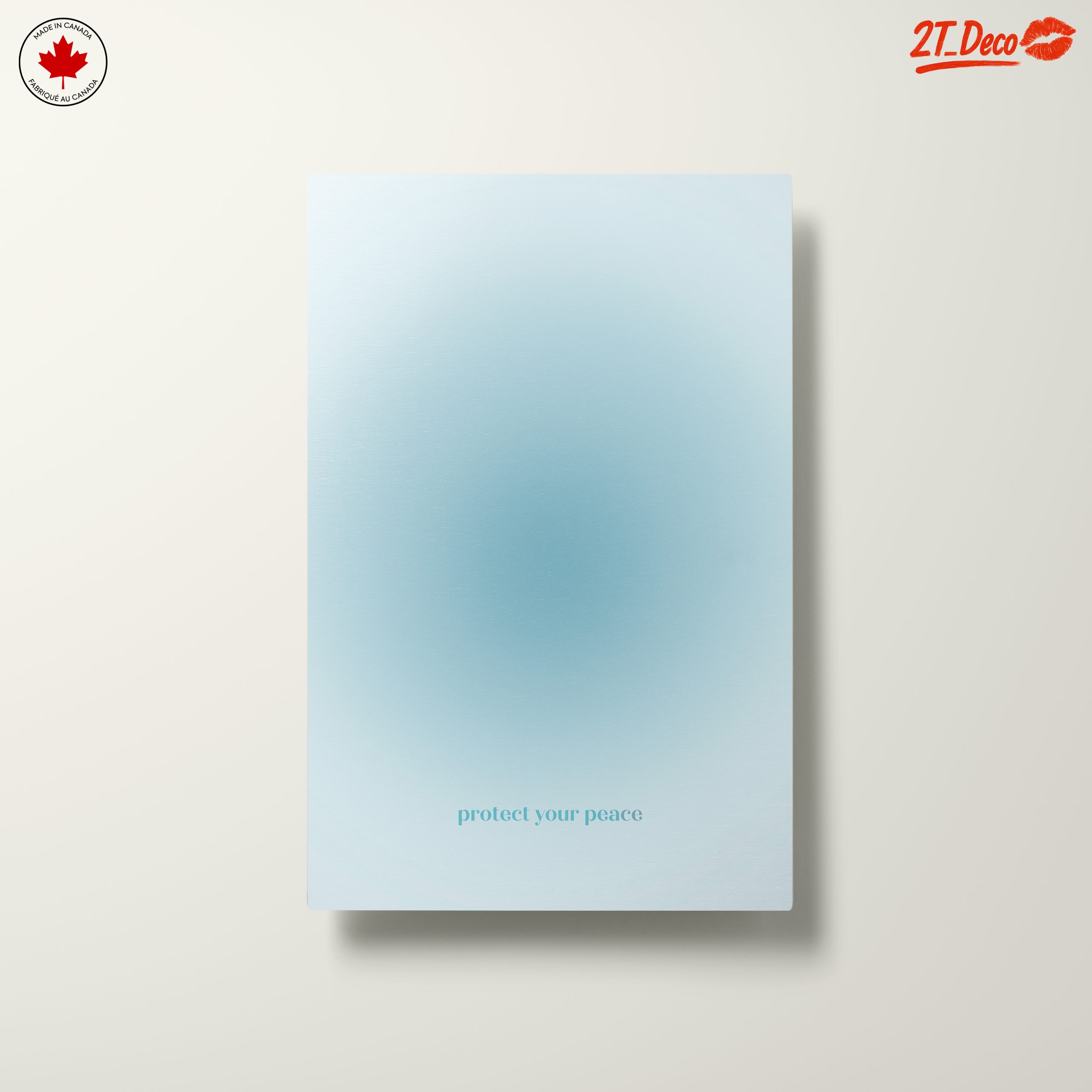 Protect Your Peace Inspirational Typography Art - Image 10