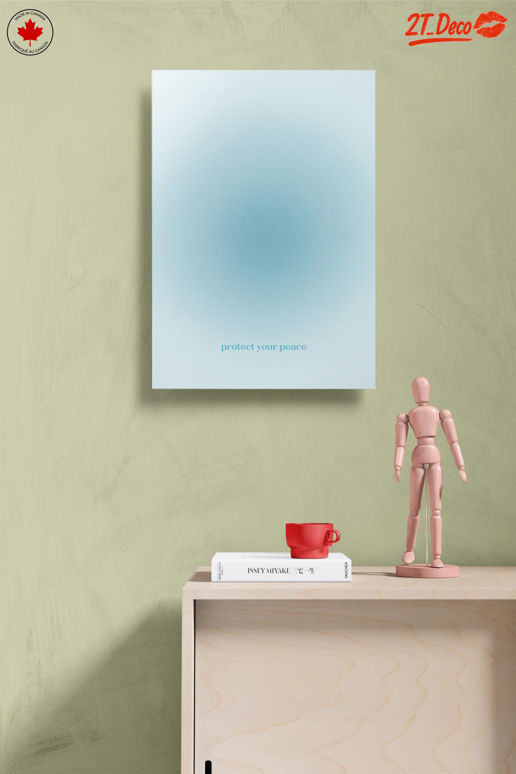 Protect Your Peace Inspirational Typography Art - Image 14