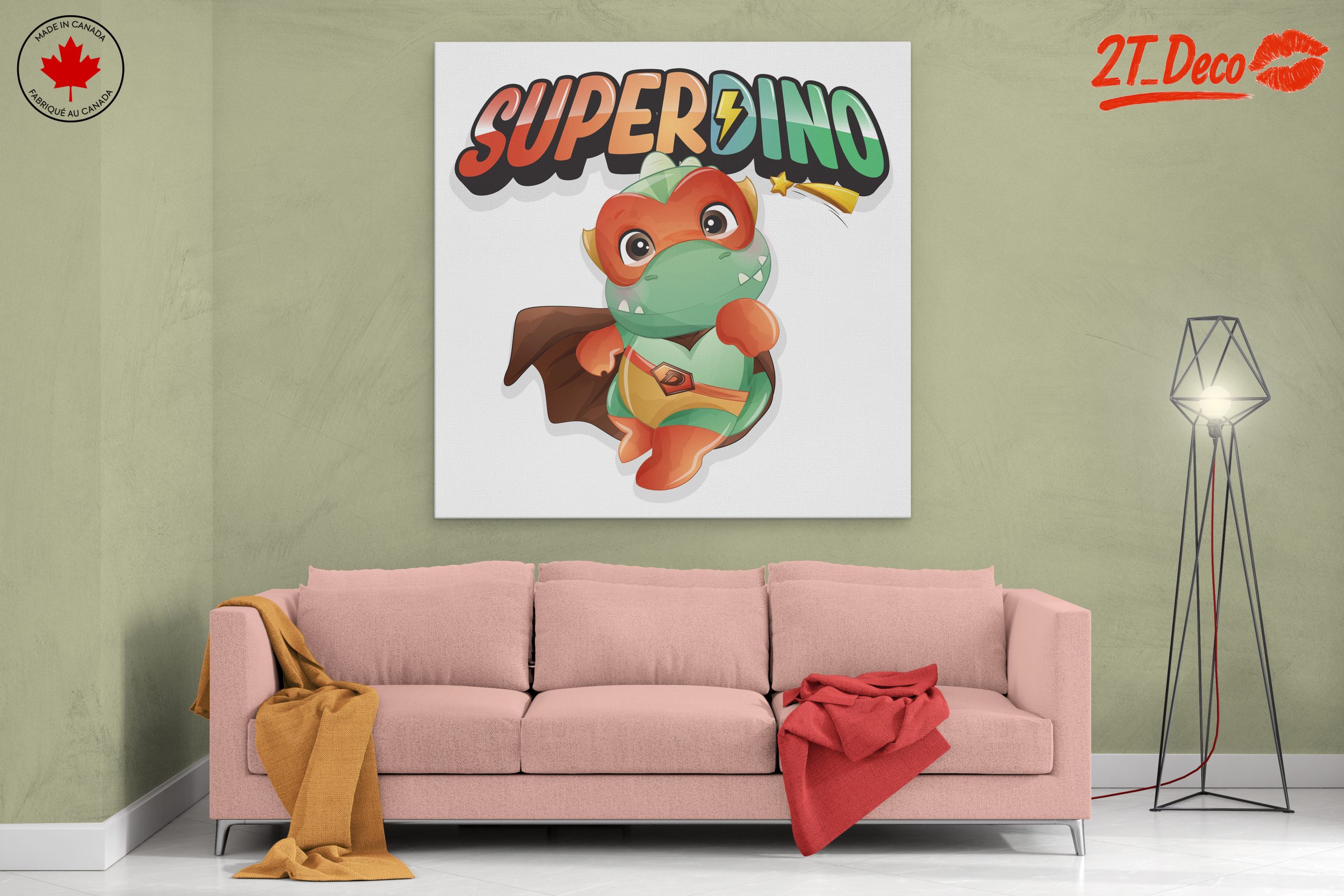 Super Dino Character Illustration - Image 2