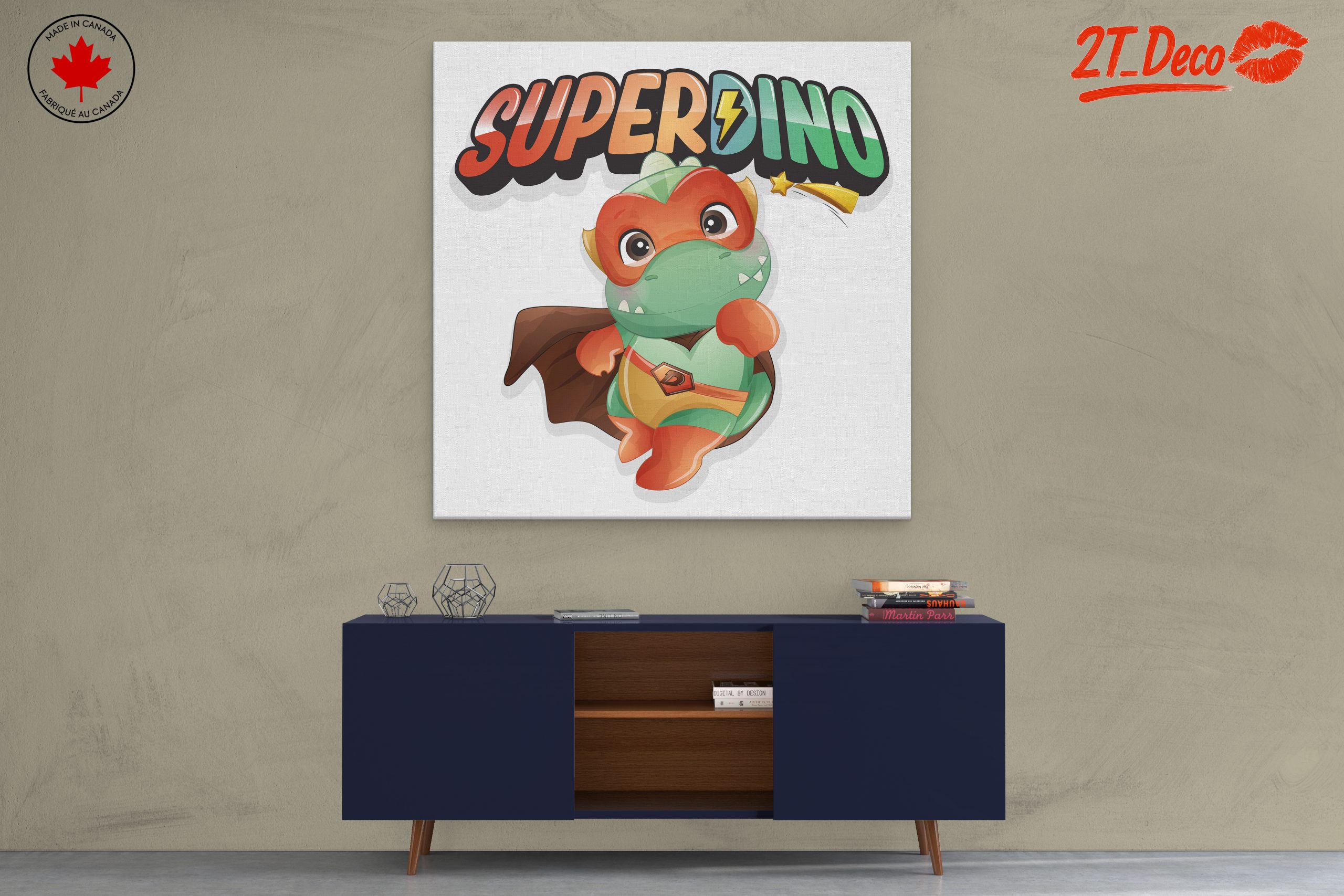 Super Dino Character Illustration - Image 3