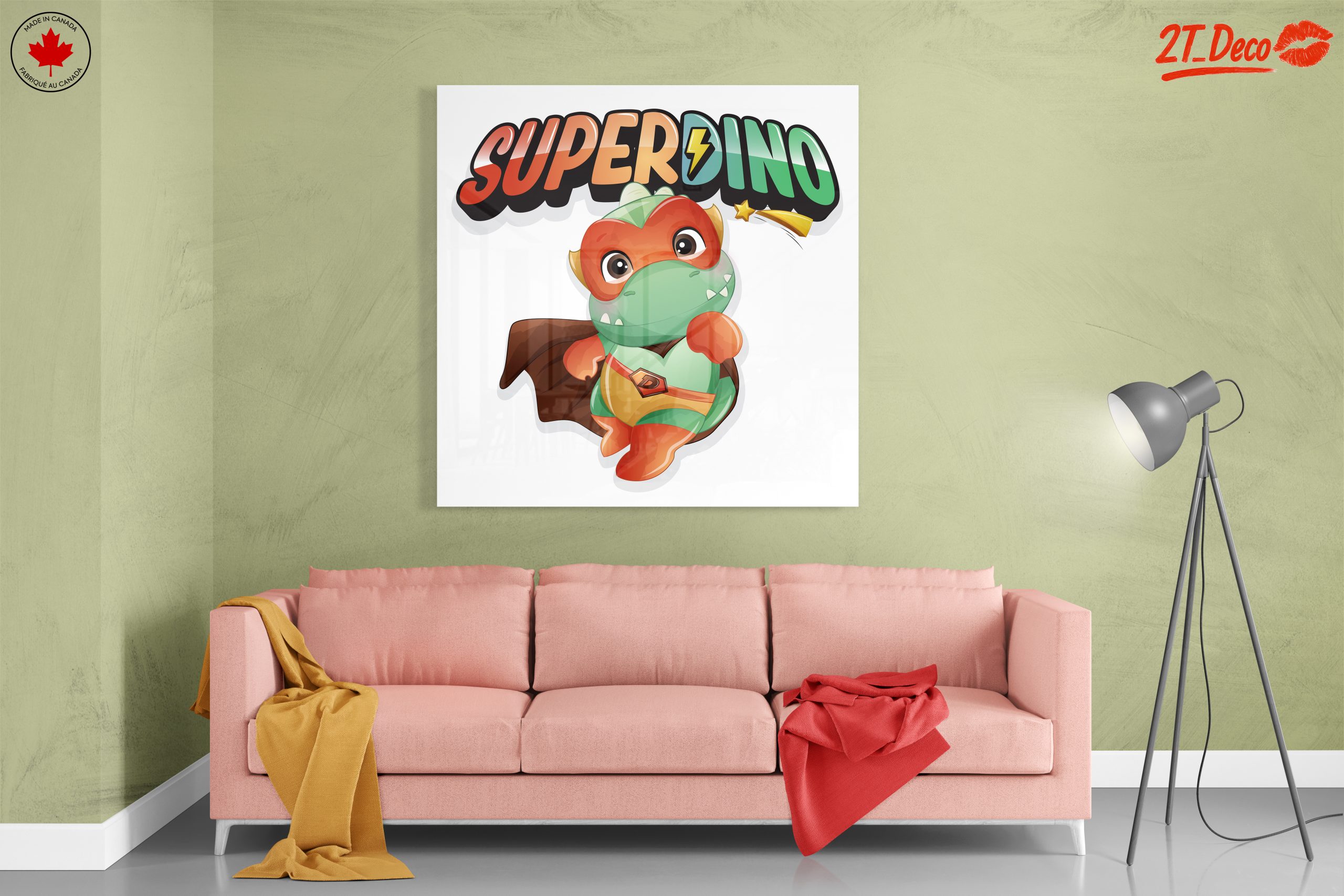 Super Dino Character Illustration - Image 7