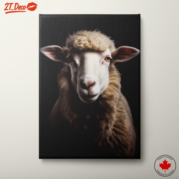 Artistic Representation of a Sheep