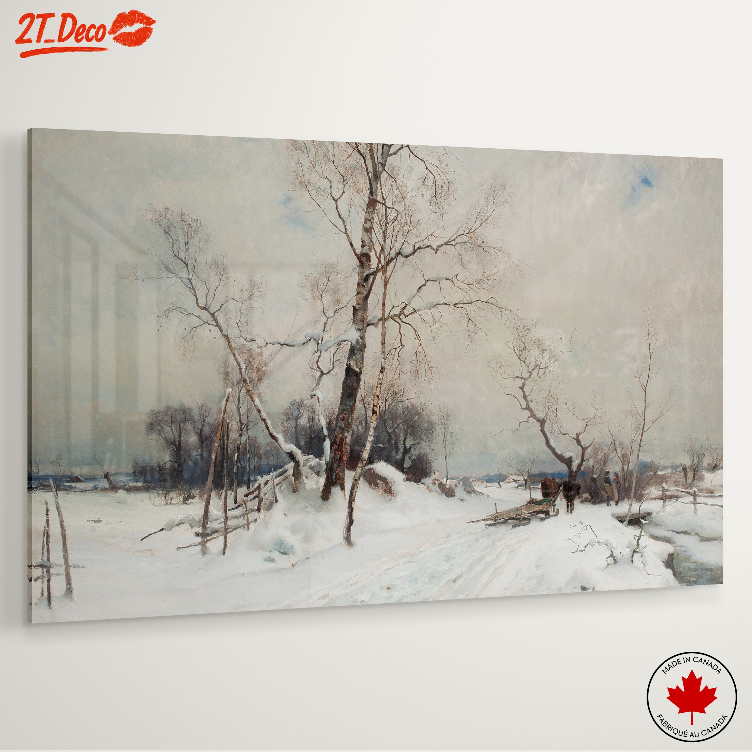 Serene Winter Landscape with Snowy Trees 4 - Image 6