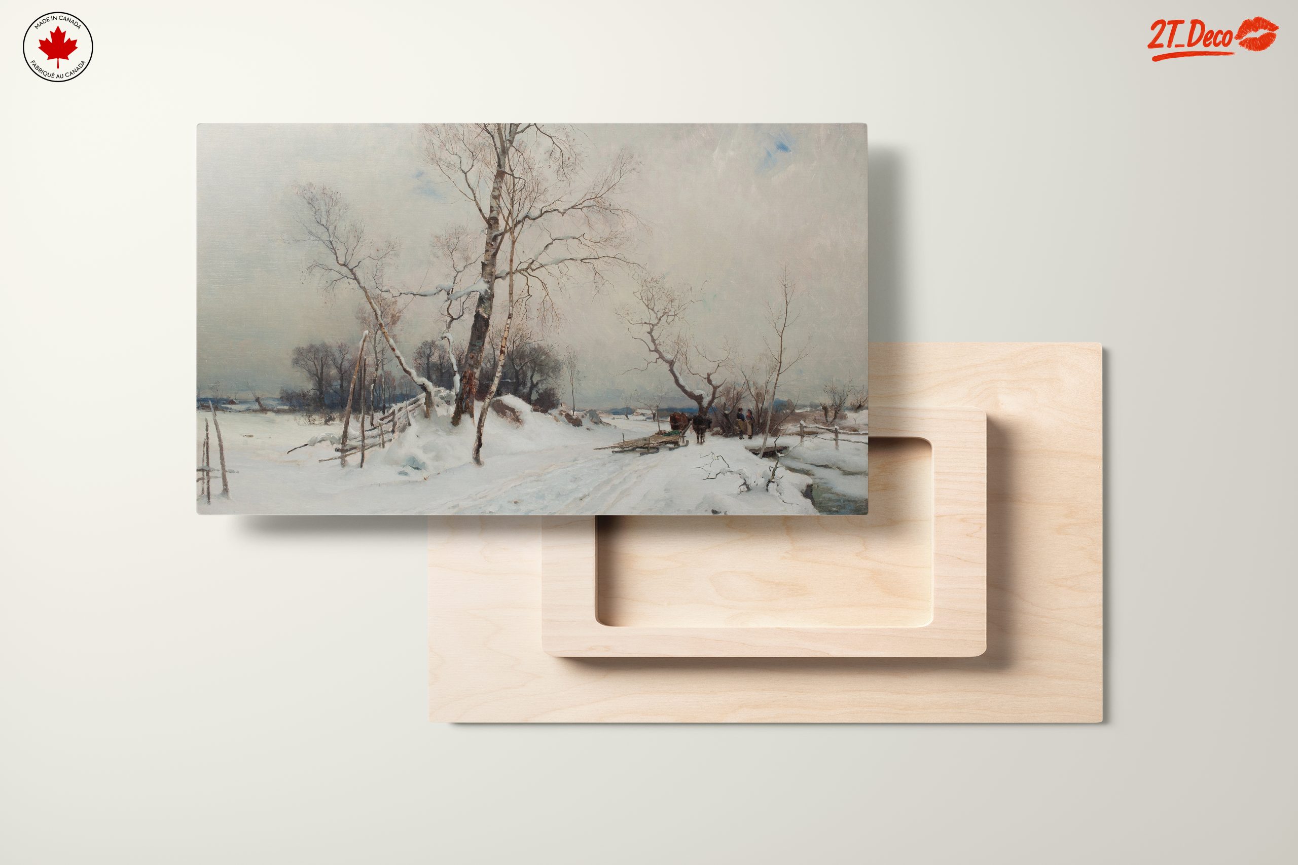Serene Winter Landscape with Snowy Trees 4 - Image 11