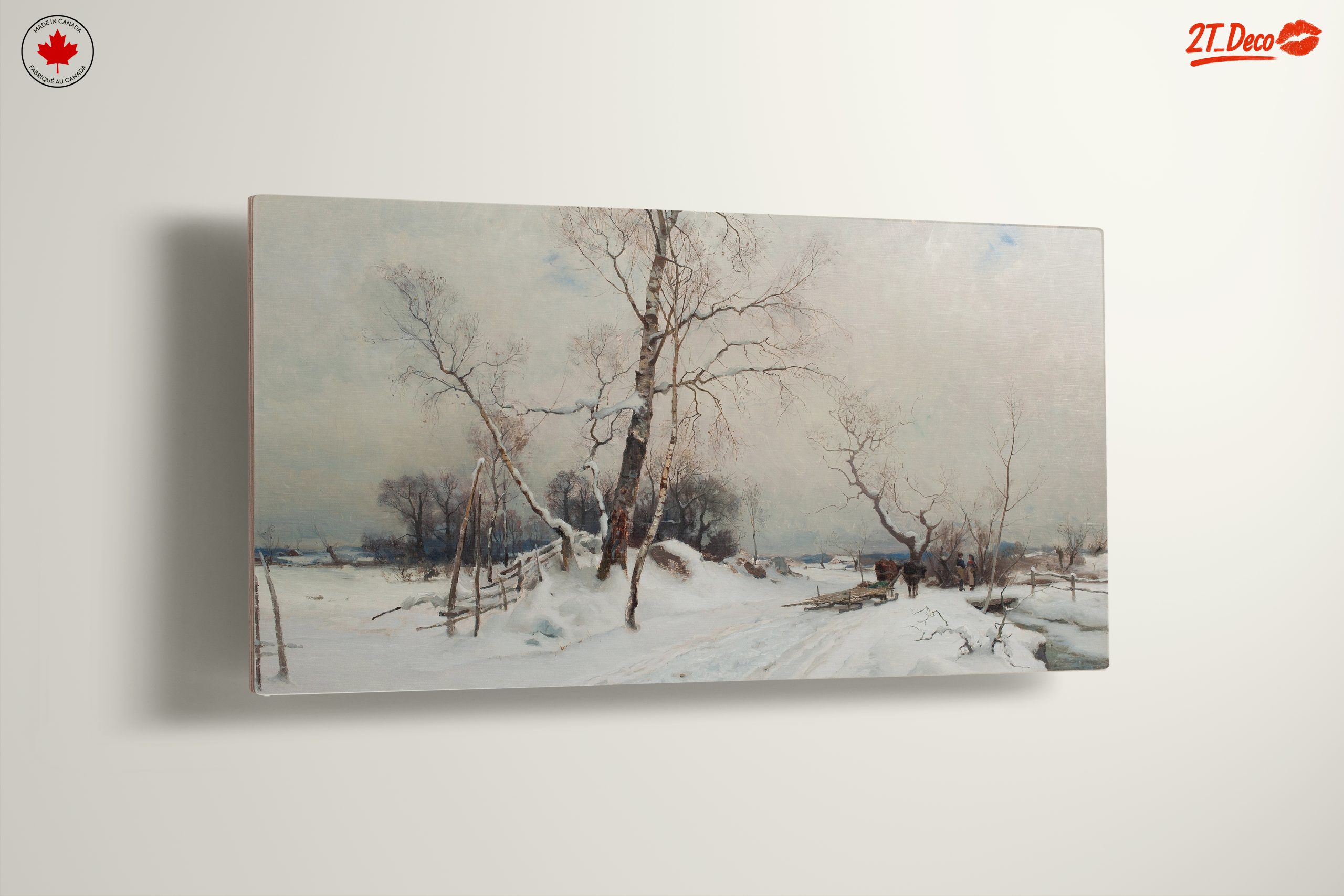 Serene Winter Landscape with Snowy Trees 4 - Image 13