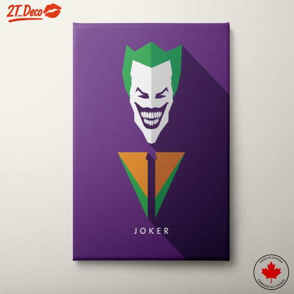 Stylized Joker Artwork Inspired by DC Comics