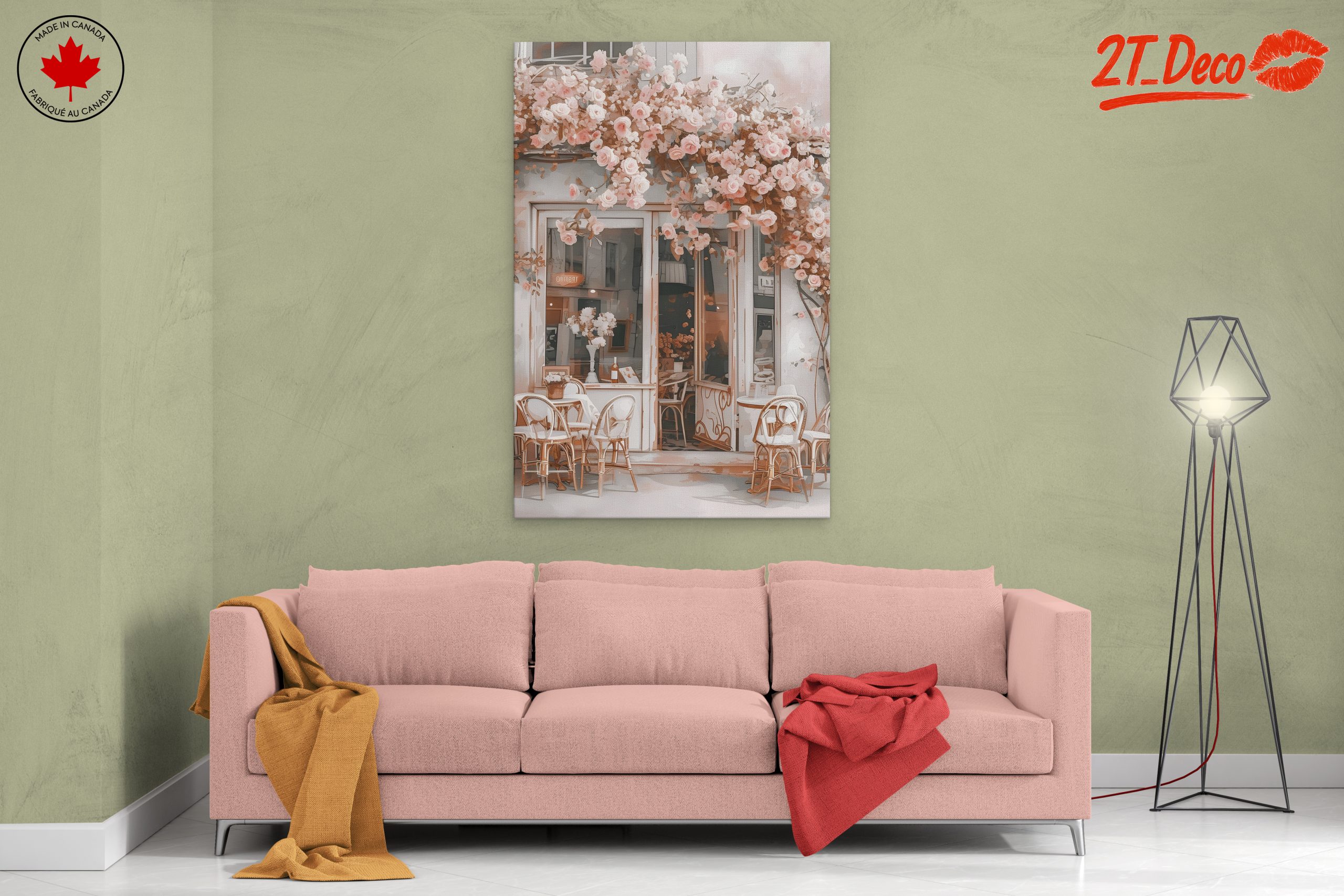 Charming Café with Roses and Cozy Vibes - Image 2