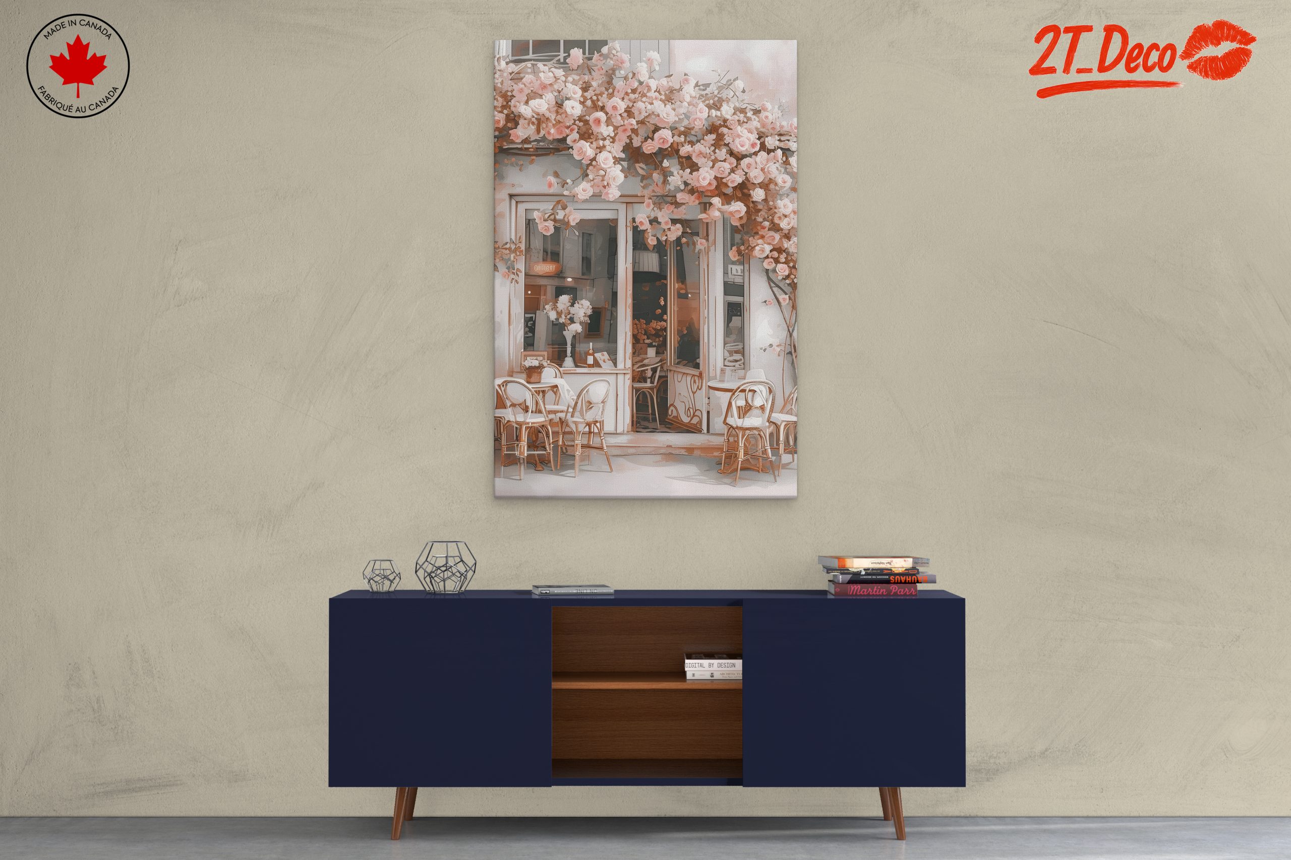 Charming Café with Roses and Cozy Vibes - Image 3