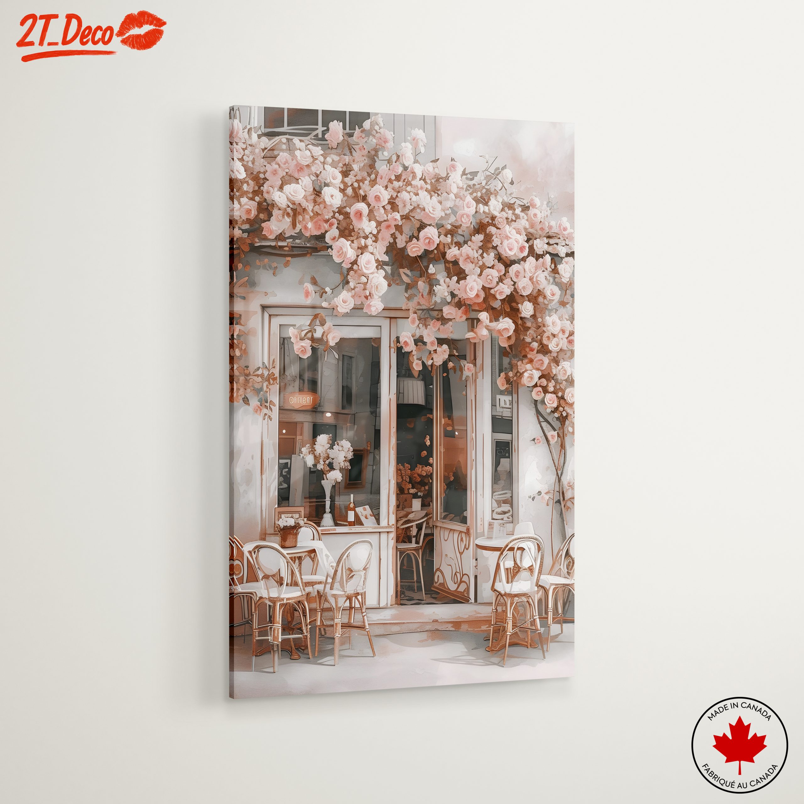 Charming Café with Roses and Cozy Vibes - Image 6