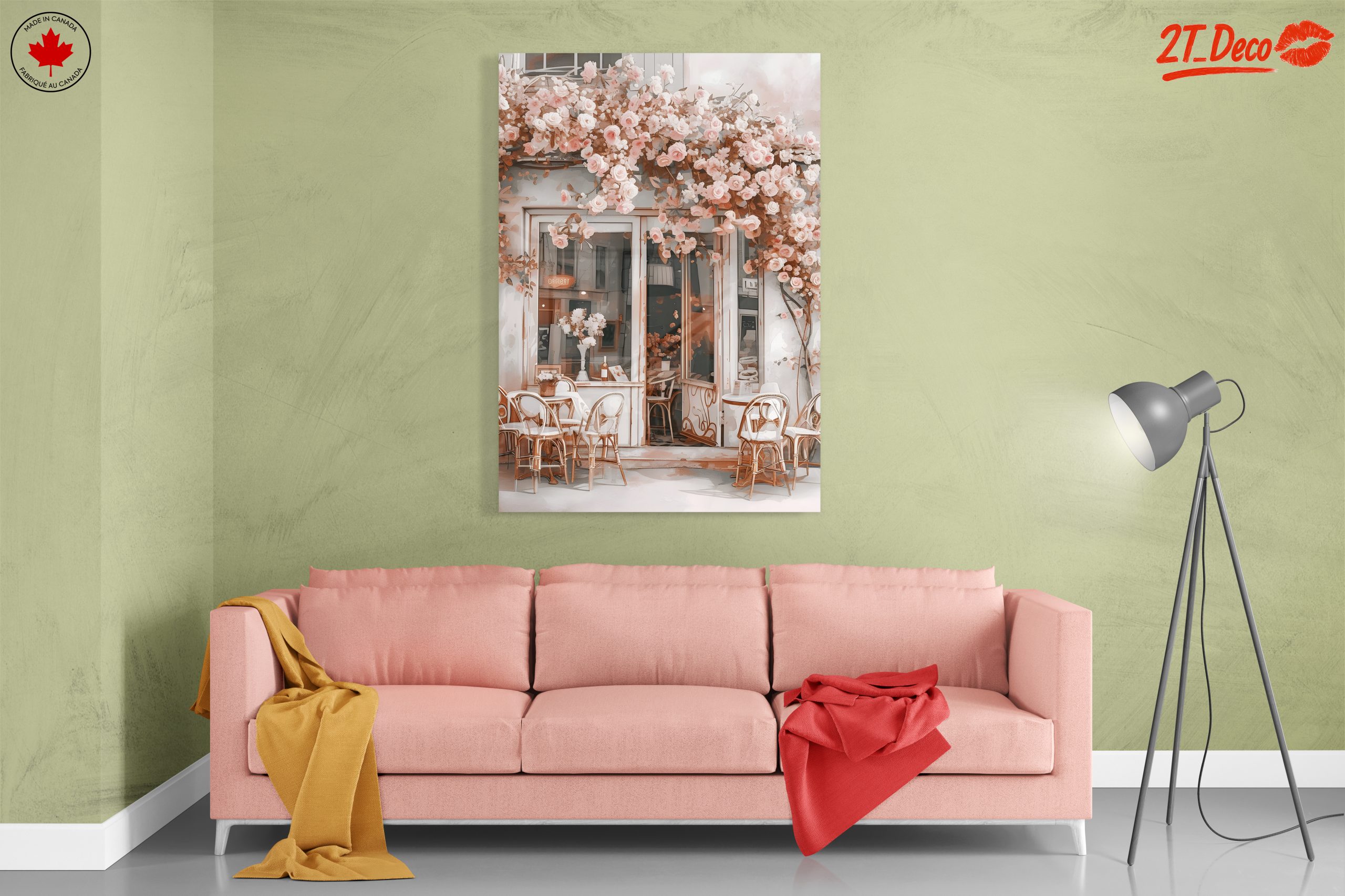 Charming Café with Roses and Cozy Vibes - Image 7