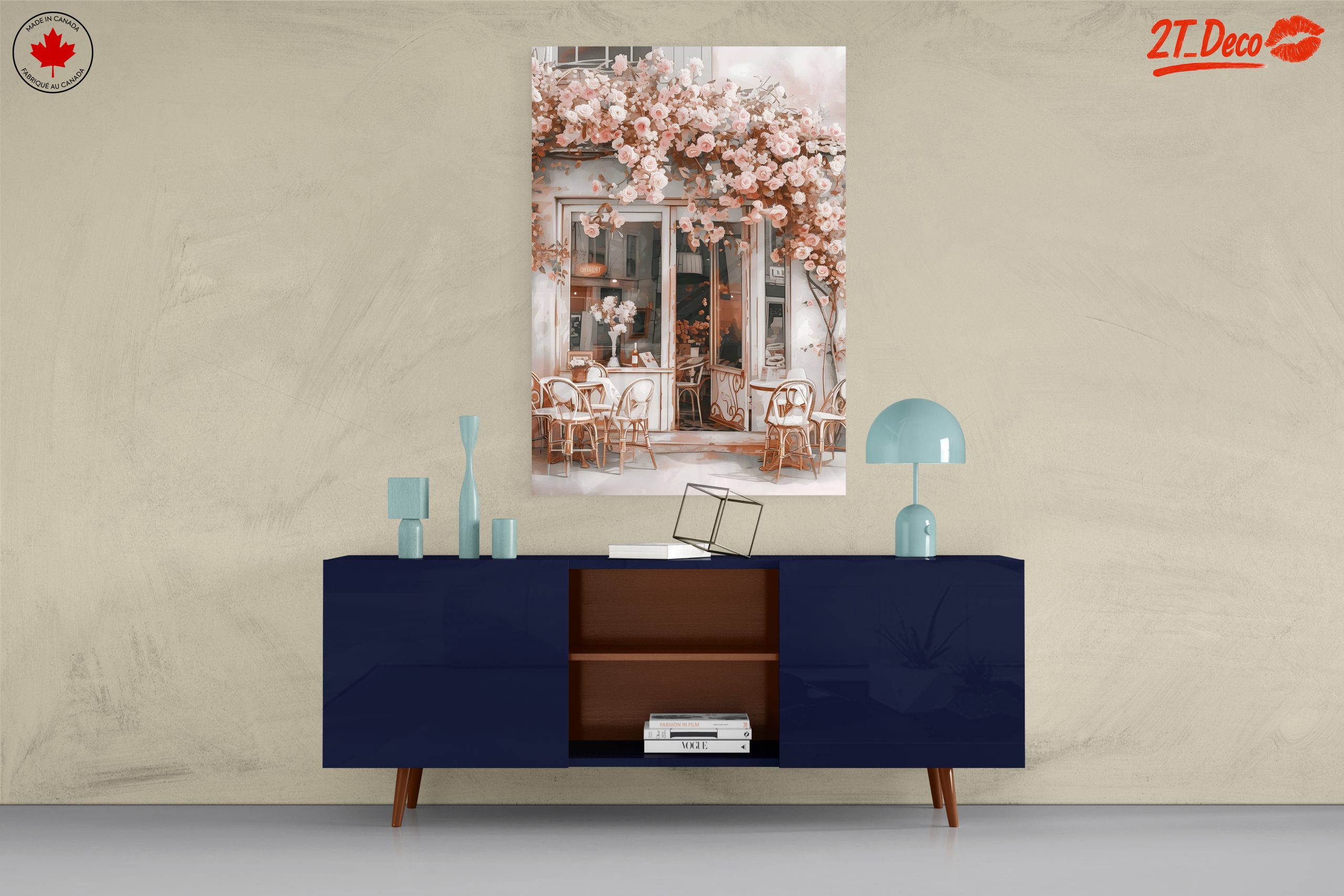 Charming Café with Roses and Cozy Vibes - Image 8
