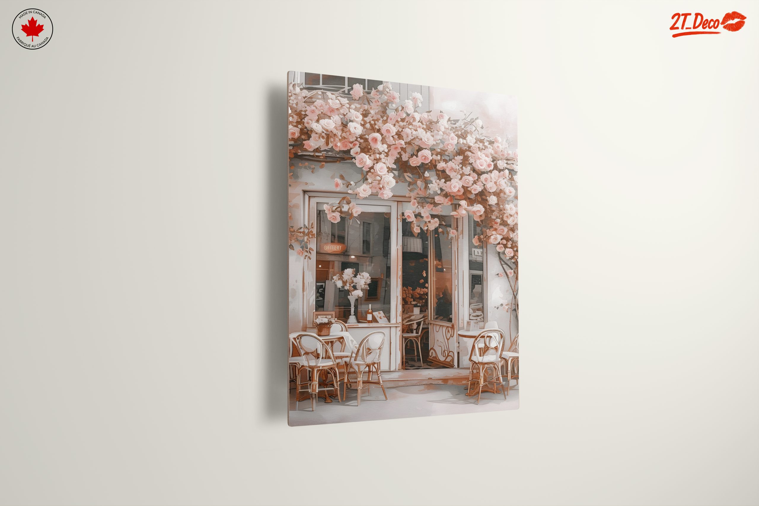 Charming Café with Roses and Cozy Vibes - Image 13