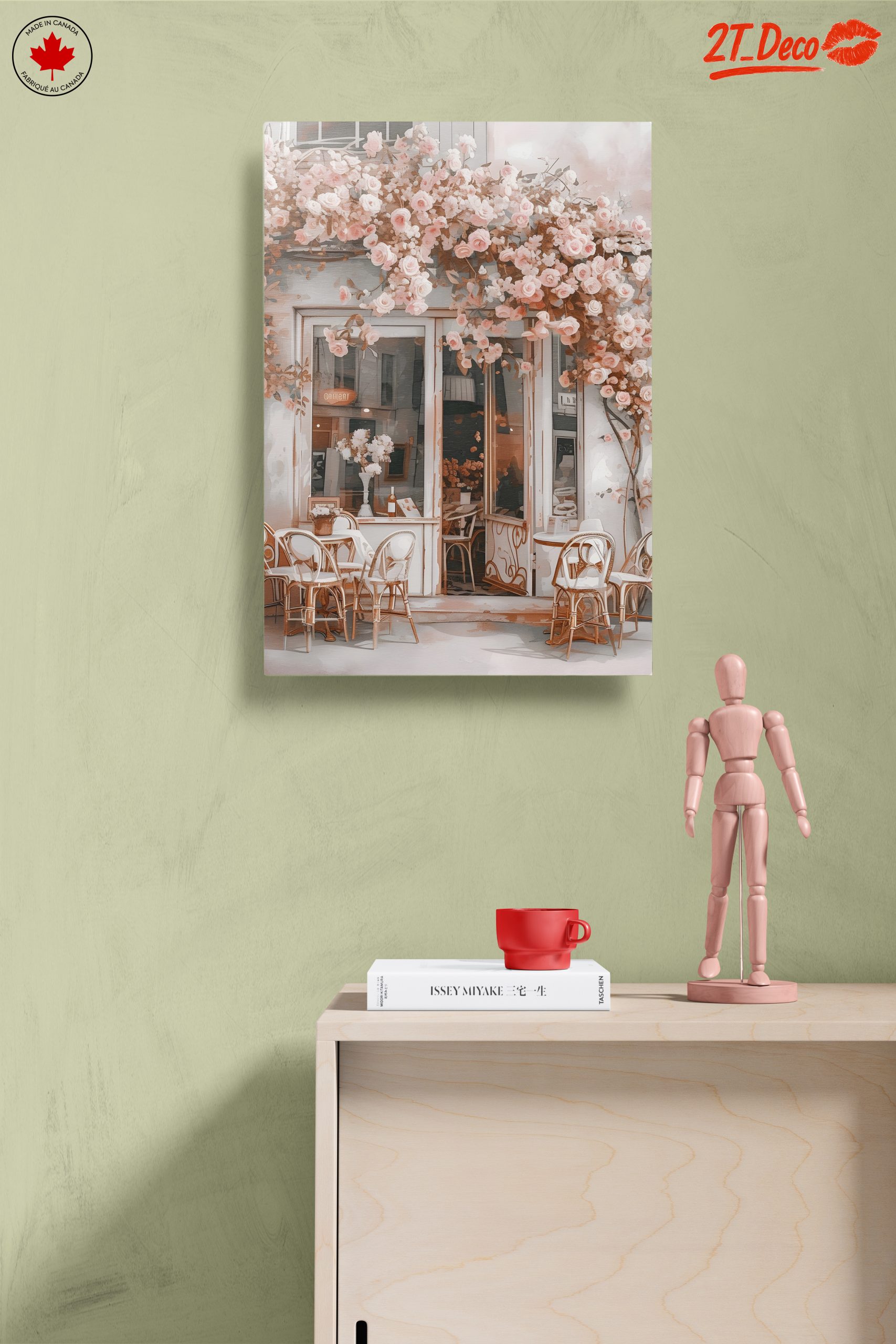 Charming Café with Roses and Cozy Vibes - Image 14