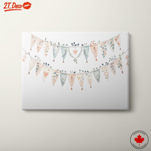 Whimsical Floral Banners for Charming Decor